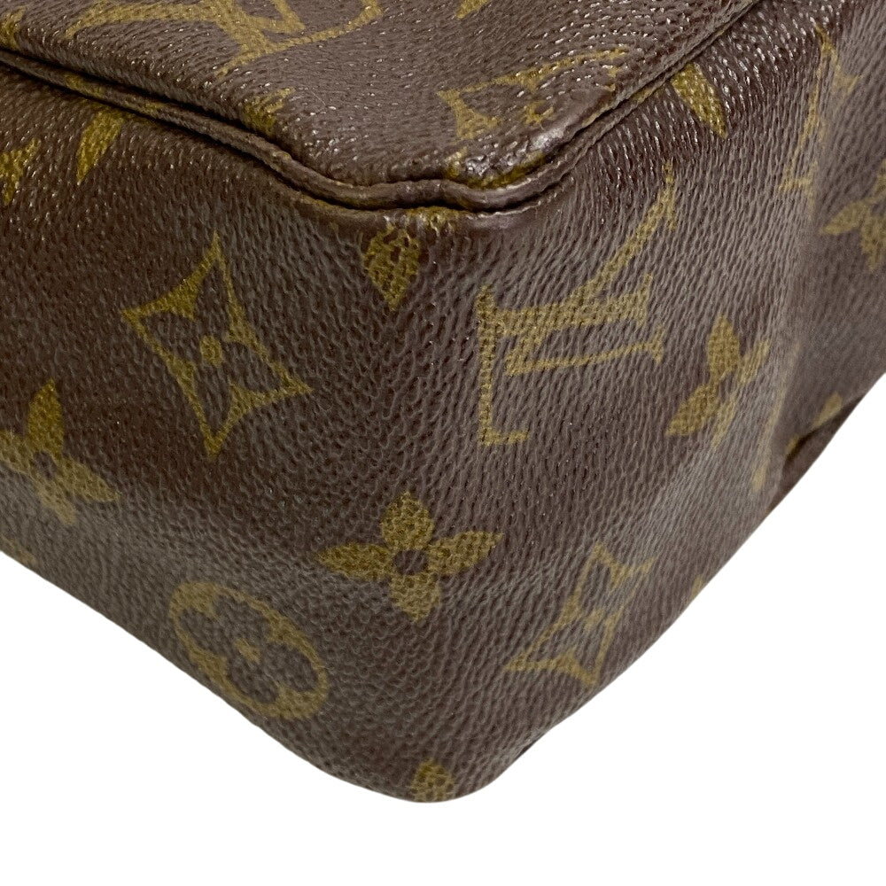 Louis Vuitton business M47522 Truth Cracking Ty Monogram Brown Handbag