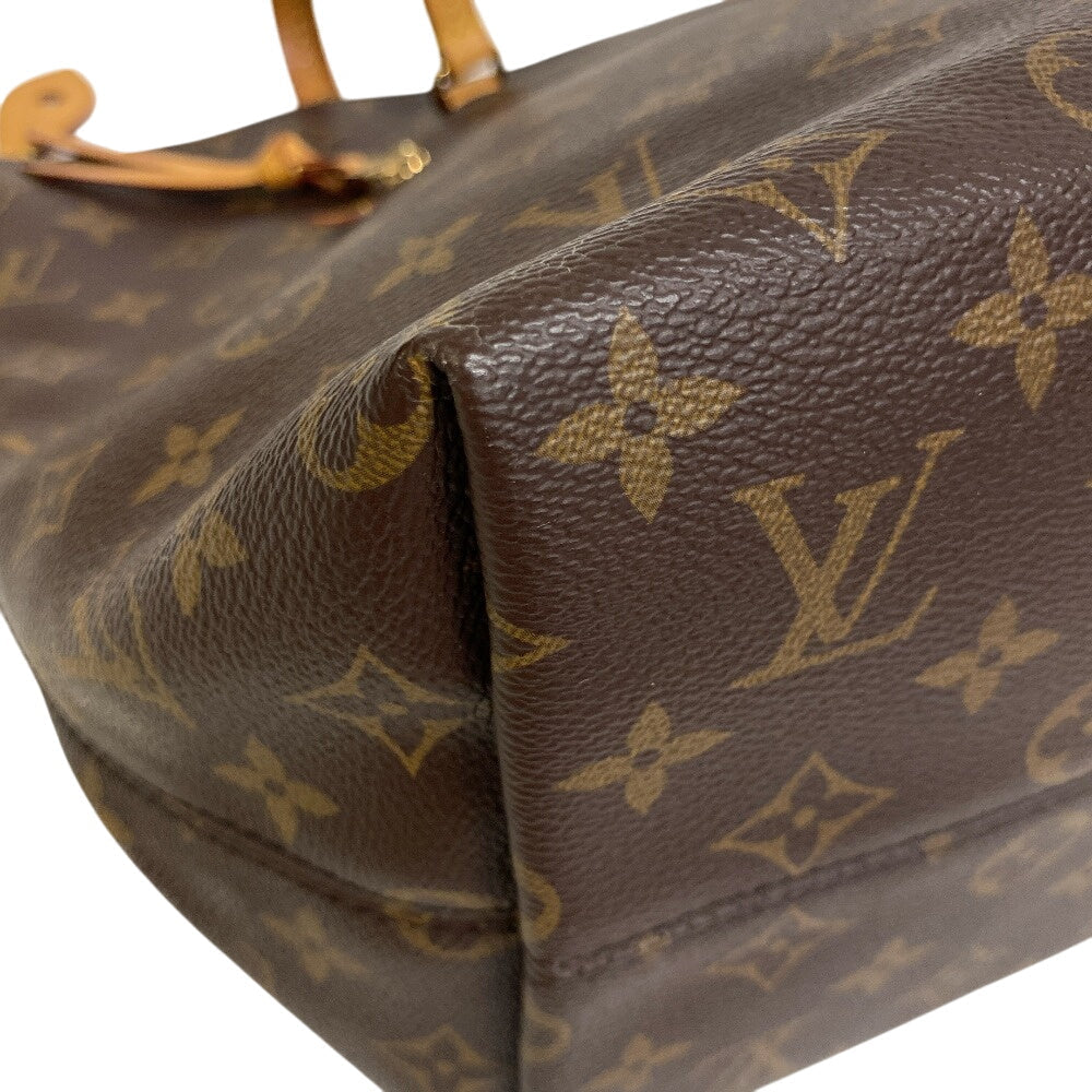 Louis Vuitton M42267 Jena MM Monogram Leather Brown Tote Bag