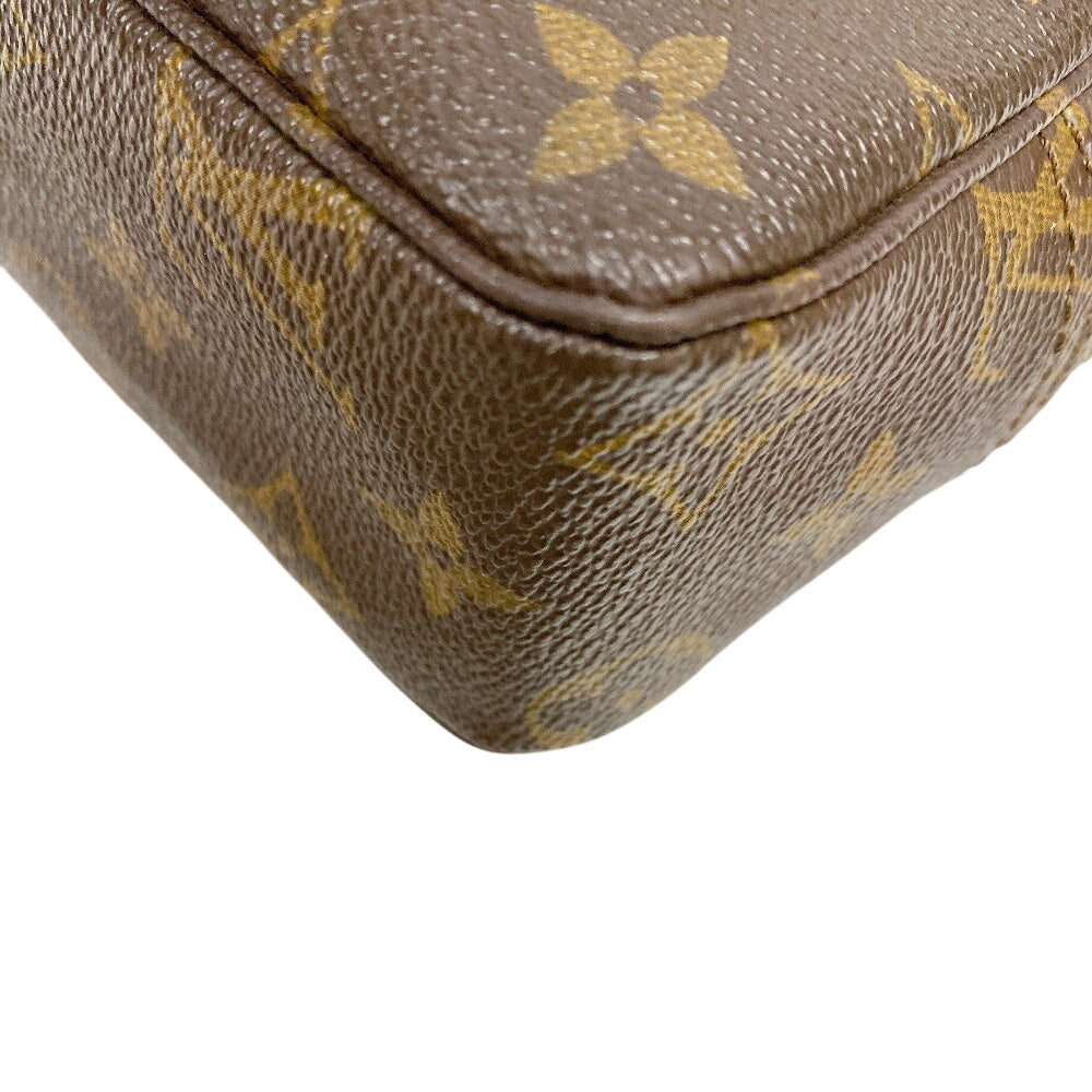 Louis Vuitton business M47524 Truth Cracking T Monogram Leather Brown Handbag Z0014159