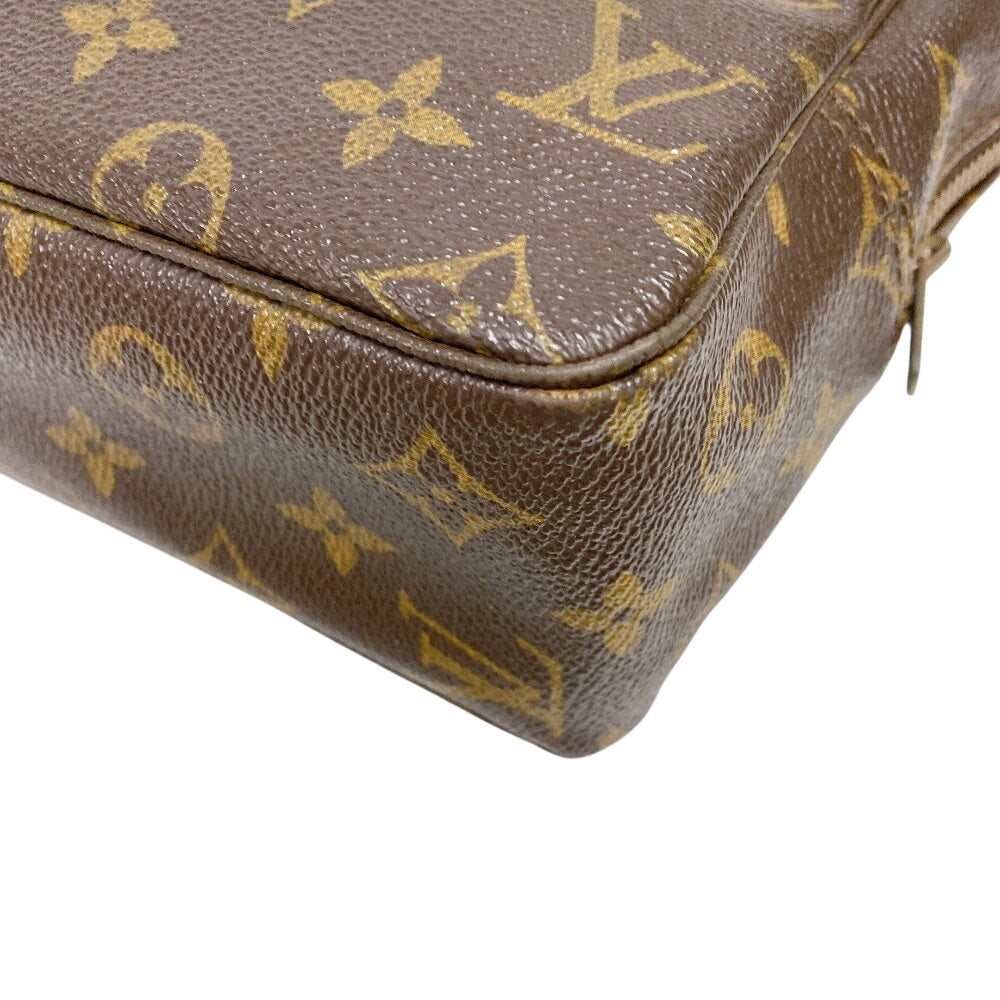 Louis Vuitton business M47522 Truth Cracking Ty Monogram Leather Brown Handbag Z0014165