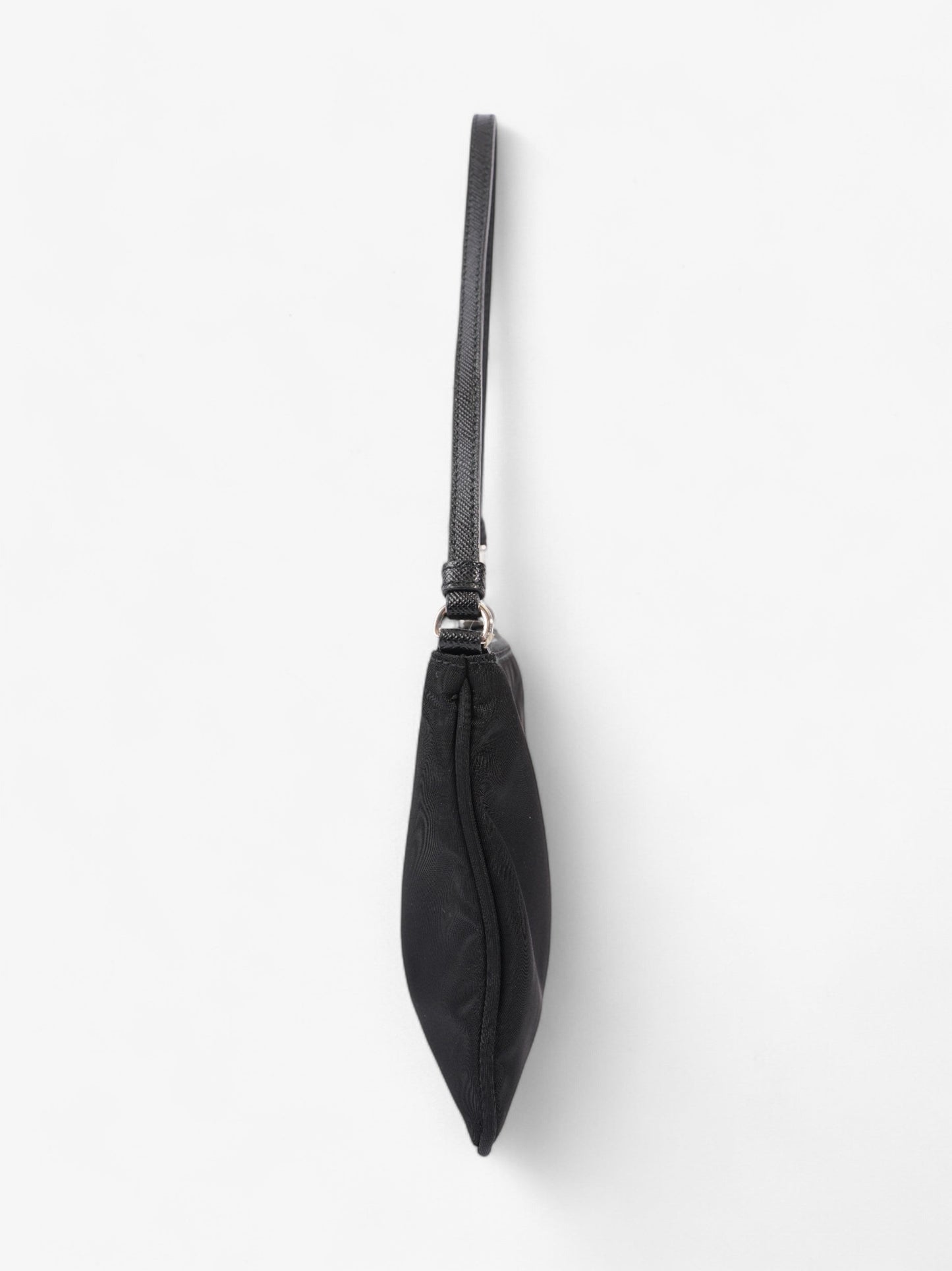 Prada Triangle Shoulder Bag Re Nylon Black