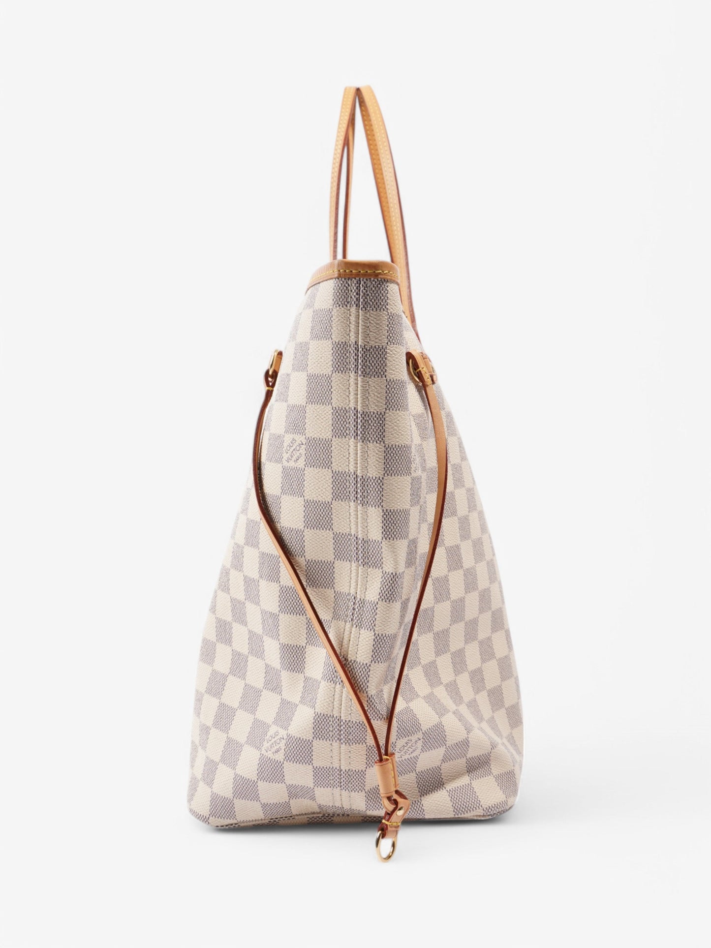 Louis Vuitton Neverfull Azure Coated GM Damier Canvas Coated Canvas Apparel