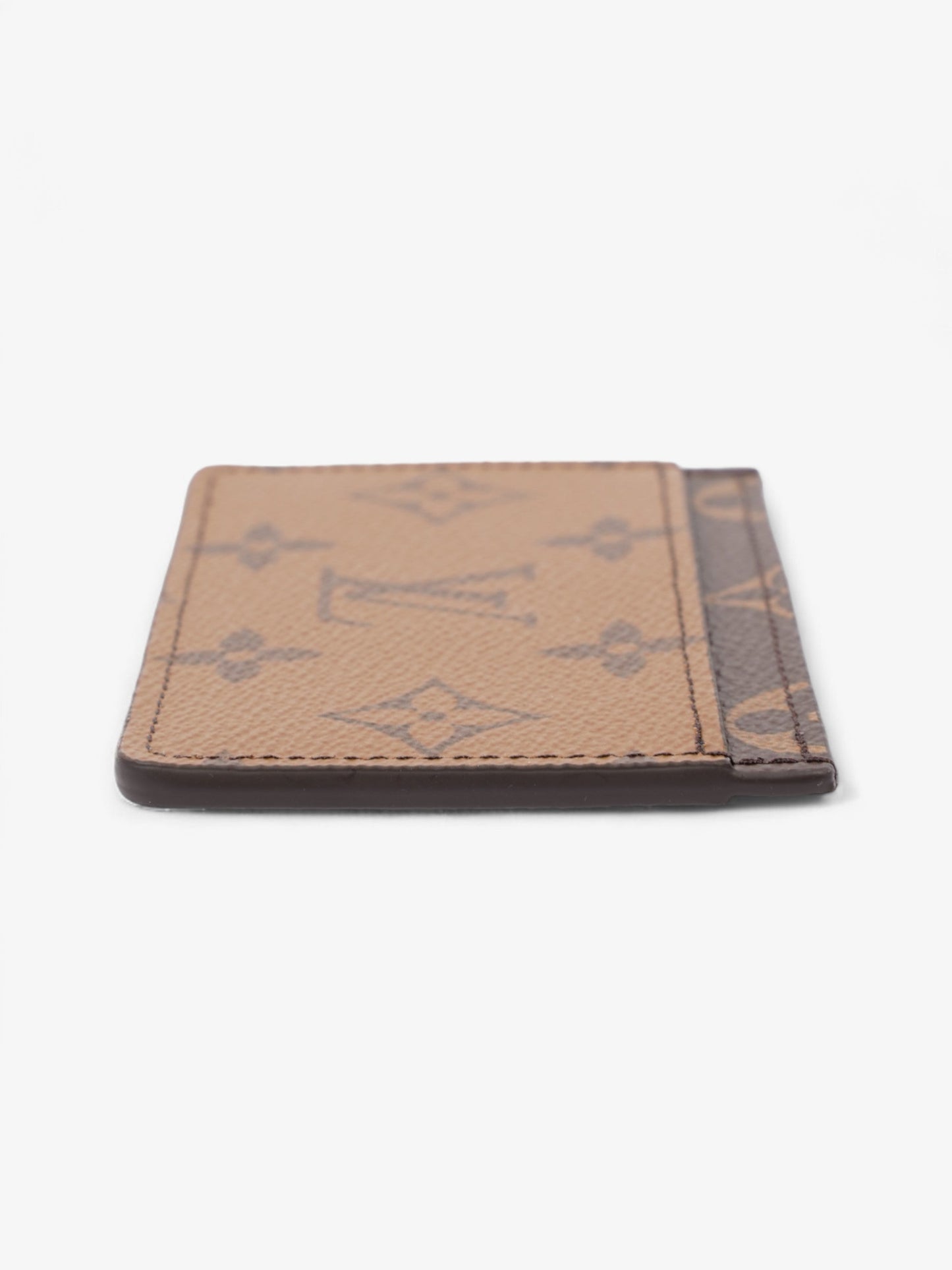 Louis Vuitton Card holder Reverse Coated Monogram Canvas Coated Canvas Wallet Case Coated Canvas