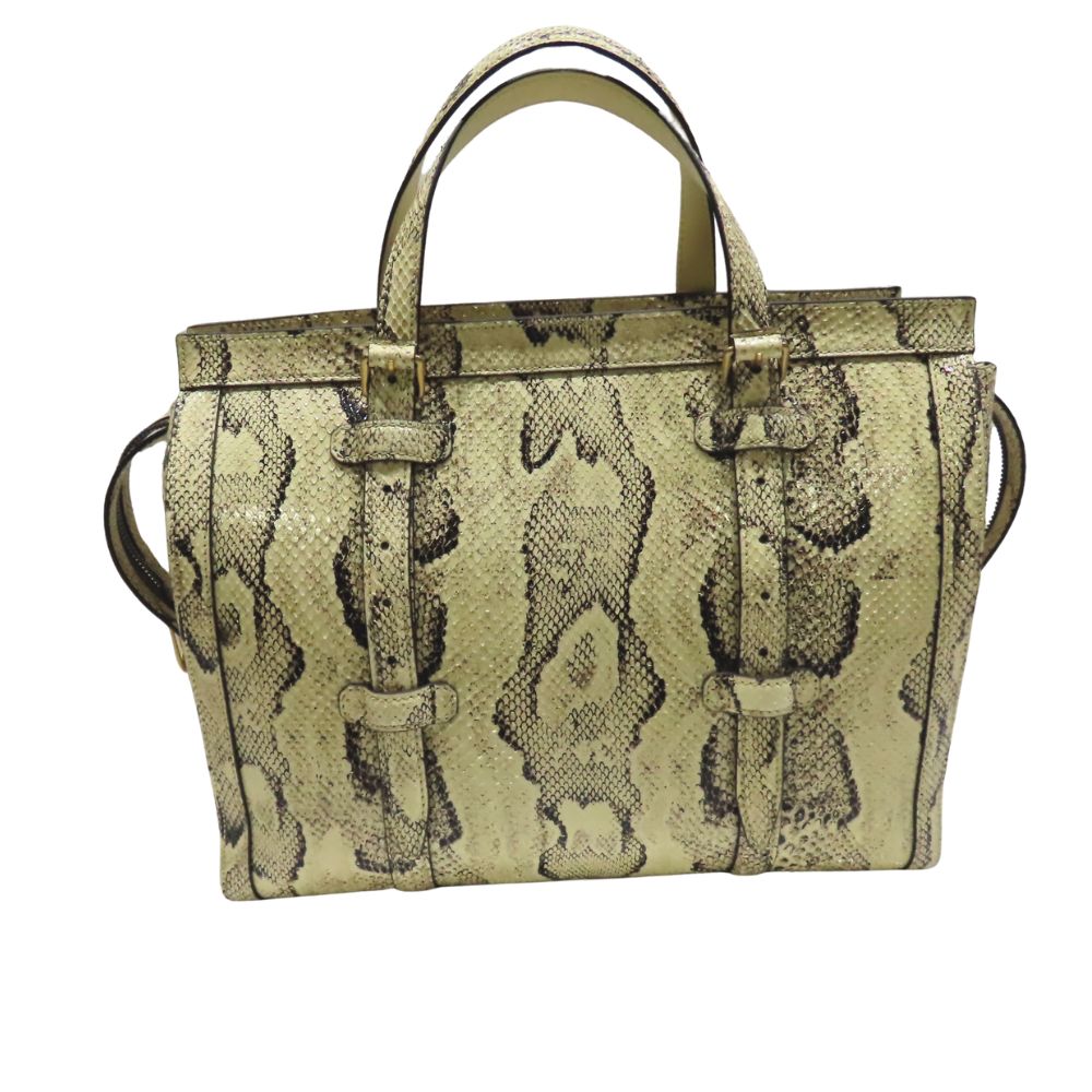 Gucci Double Python Tote Bag Medium