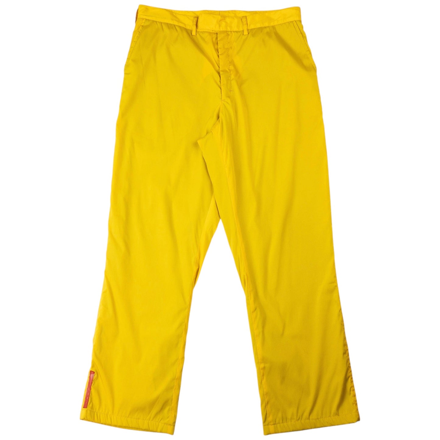 Prada Handbag Sport Tracksuit Bottoms Yellow