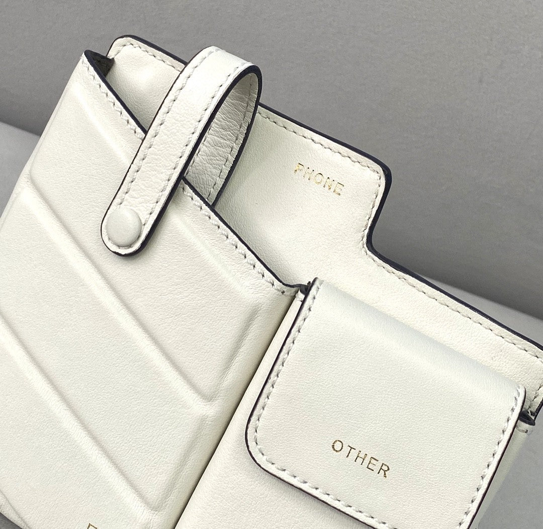 Top QualityTop Quality Bustine 2 White Mini Bag