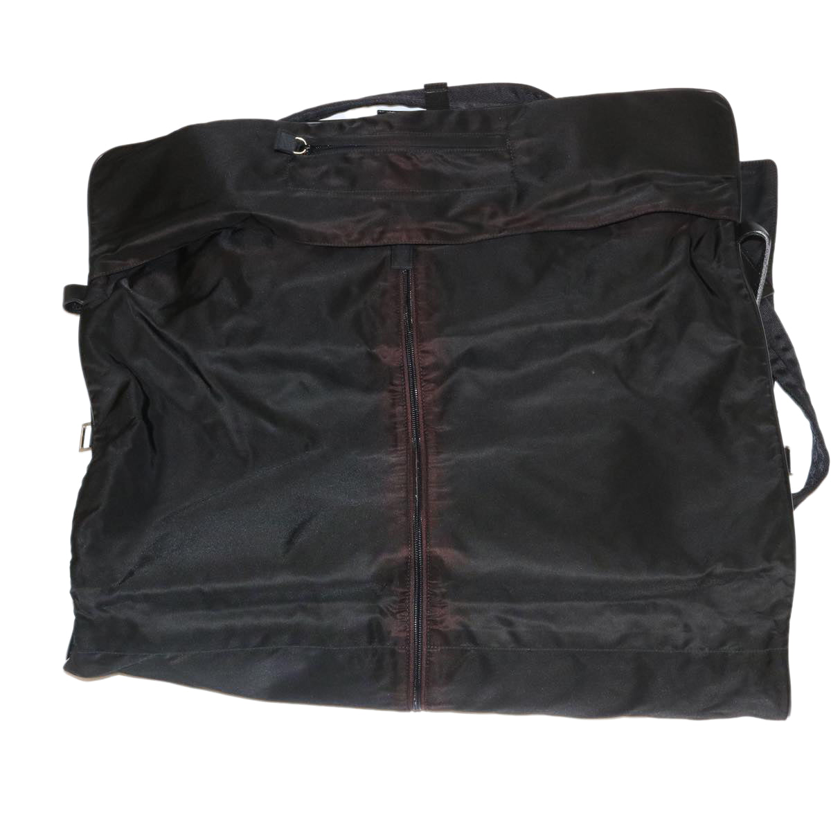 Prada Garment Cover Auth Luxury Handbag Nylon Black Travel Bag