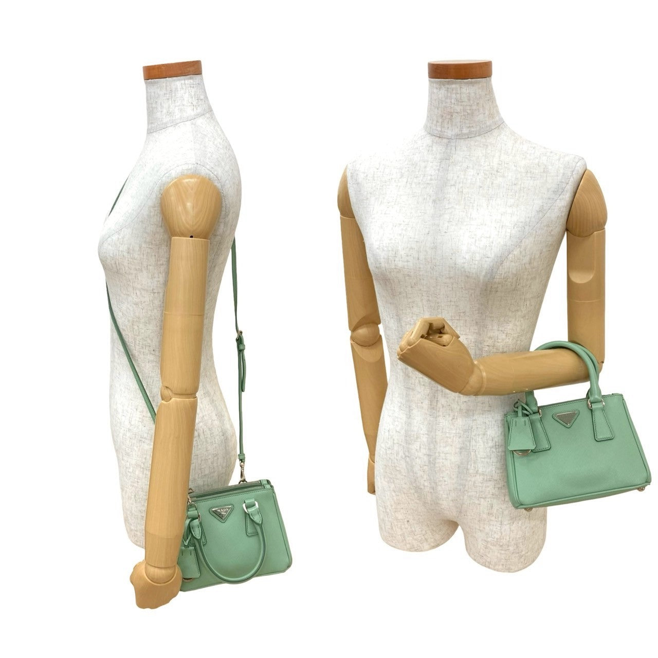 Prada Galleria 2Way Handbag Saffiano Travel Bag
