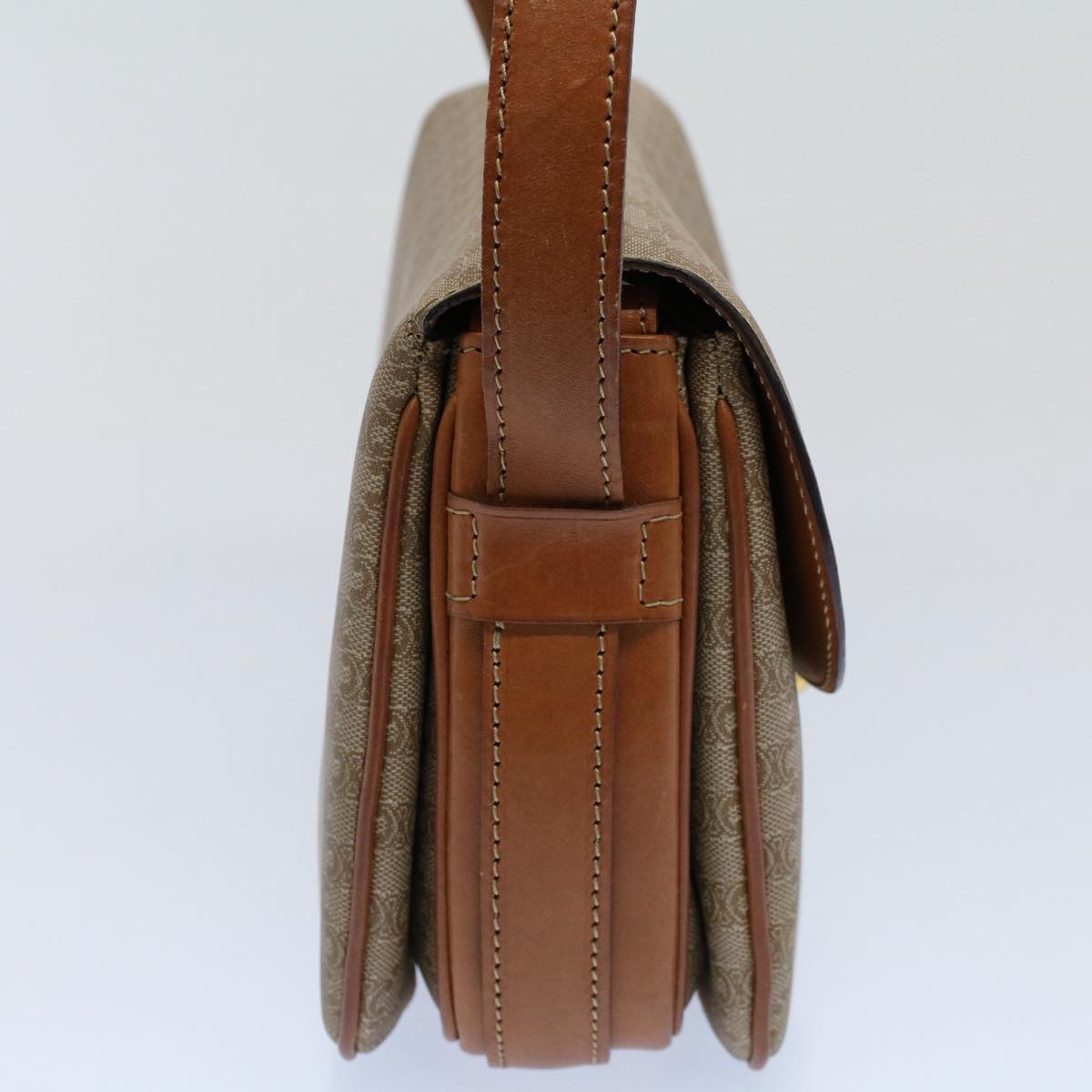 Luxury Macadam Shoulder Bag Ar Canvas Beige