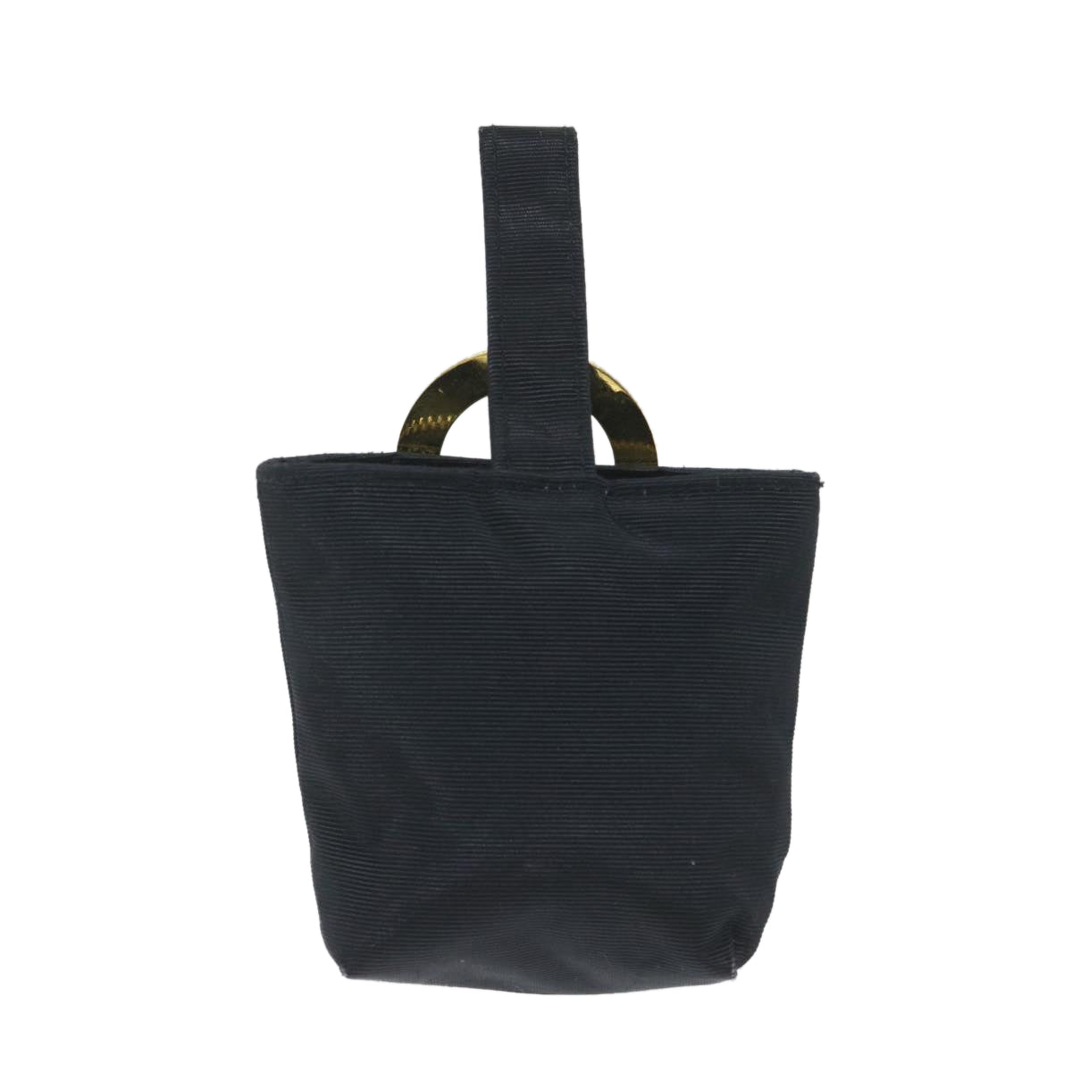 Luxury Circle Pouch Ar B Handbag Nylon Black Travel Bag
