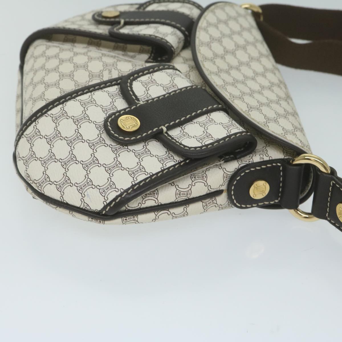 Luxury Macadam Shoulder Bag Pvc Whe Ar Leather Canvas