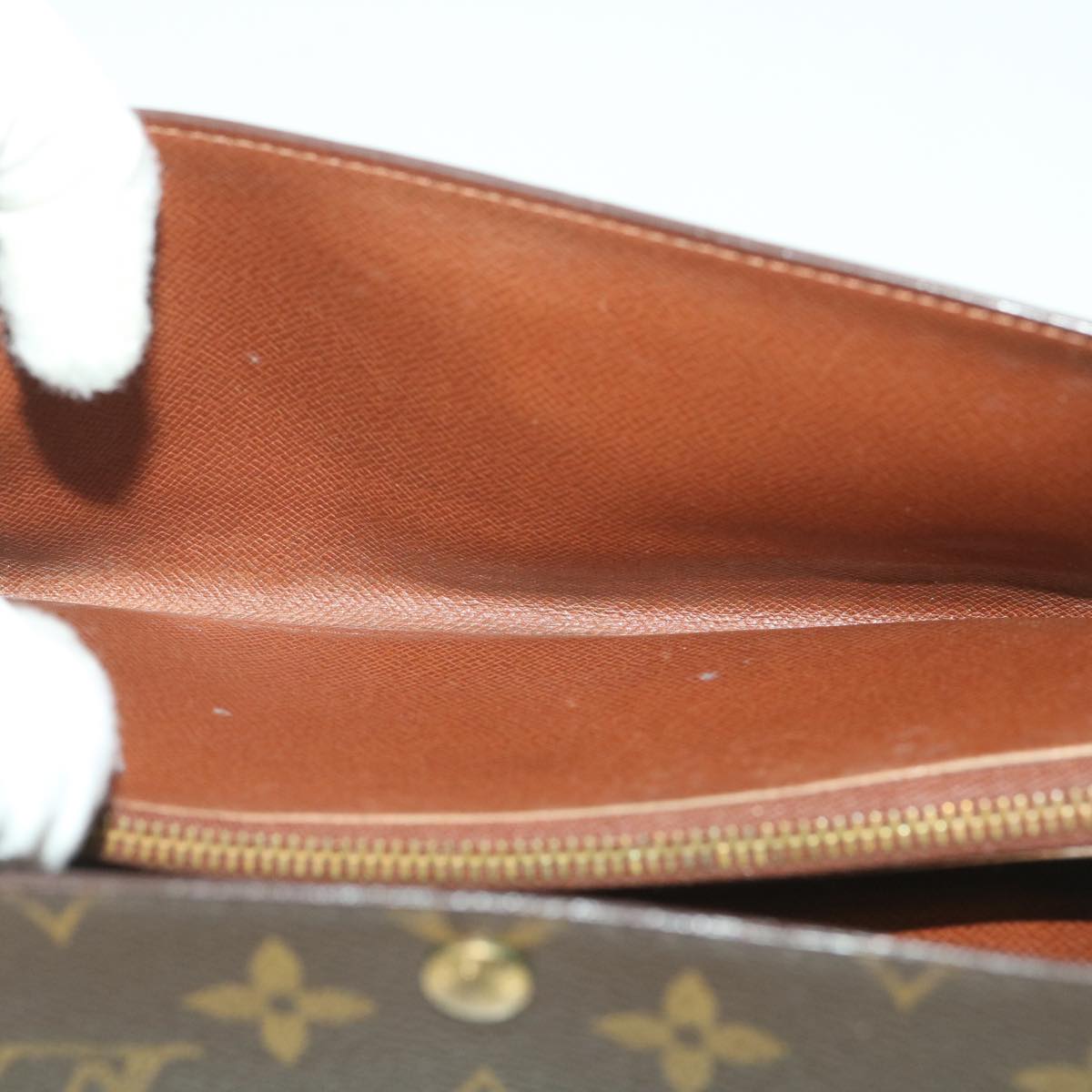 Louis Vuitton Monogram Portefeuille Sarah Long Wallet LV ar9088