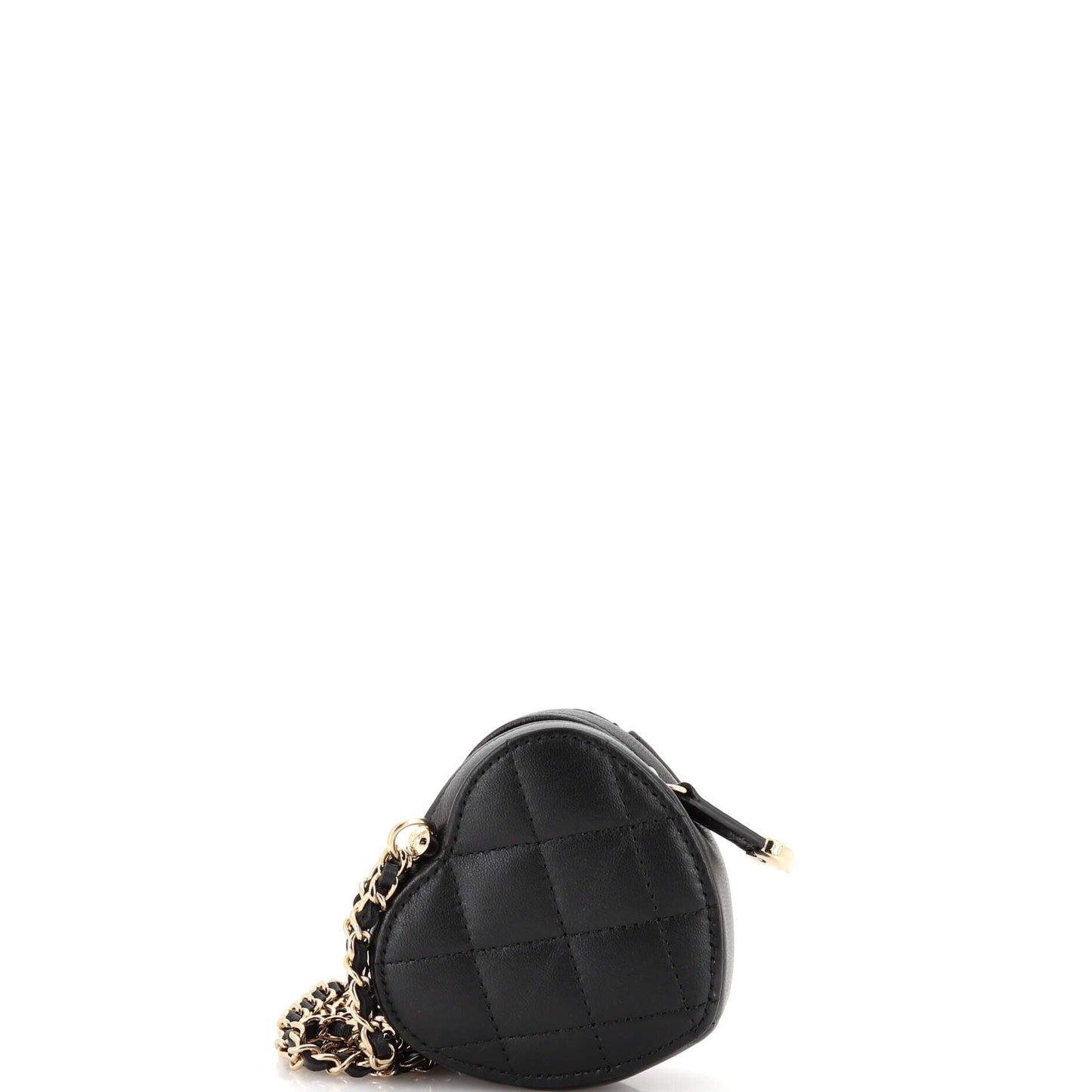 Chanel Cc In Love Heart Chain Necklace