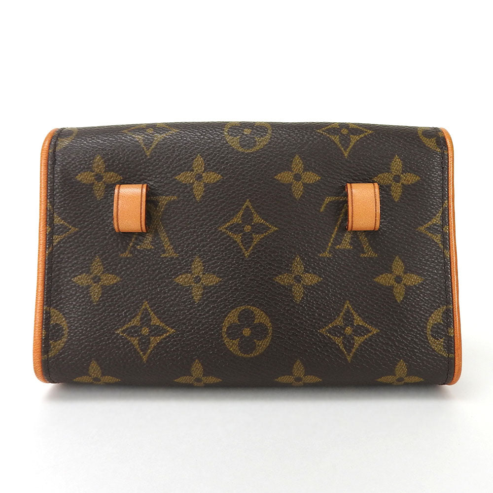 Louis Vuitton Waist M51855 Pochette Florentine XS Monogram Brown Clutch Bag
