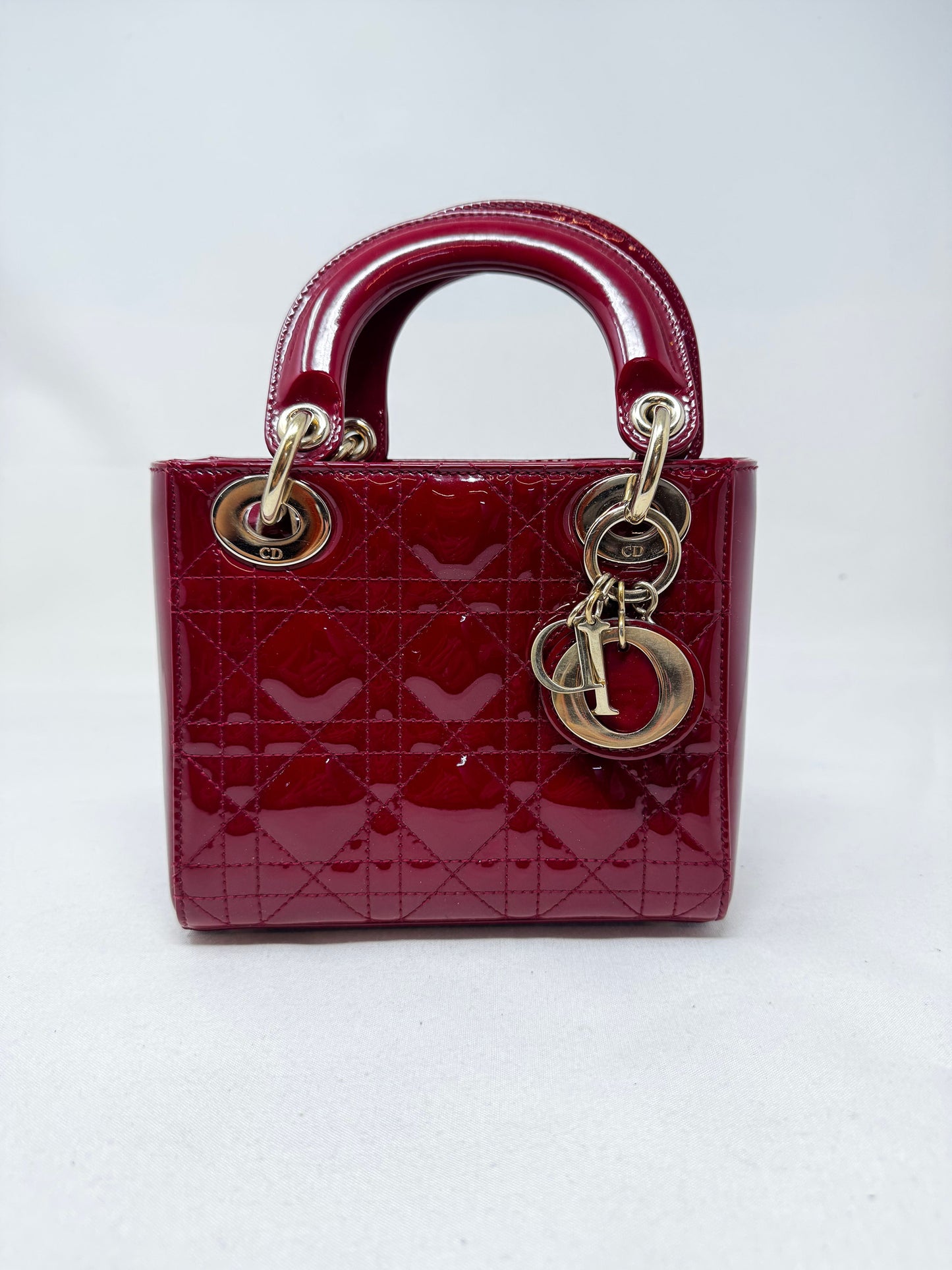 Dior Handbag Bags Christian Macrocannage Toujours Champagne B21-64 Leather Beige