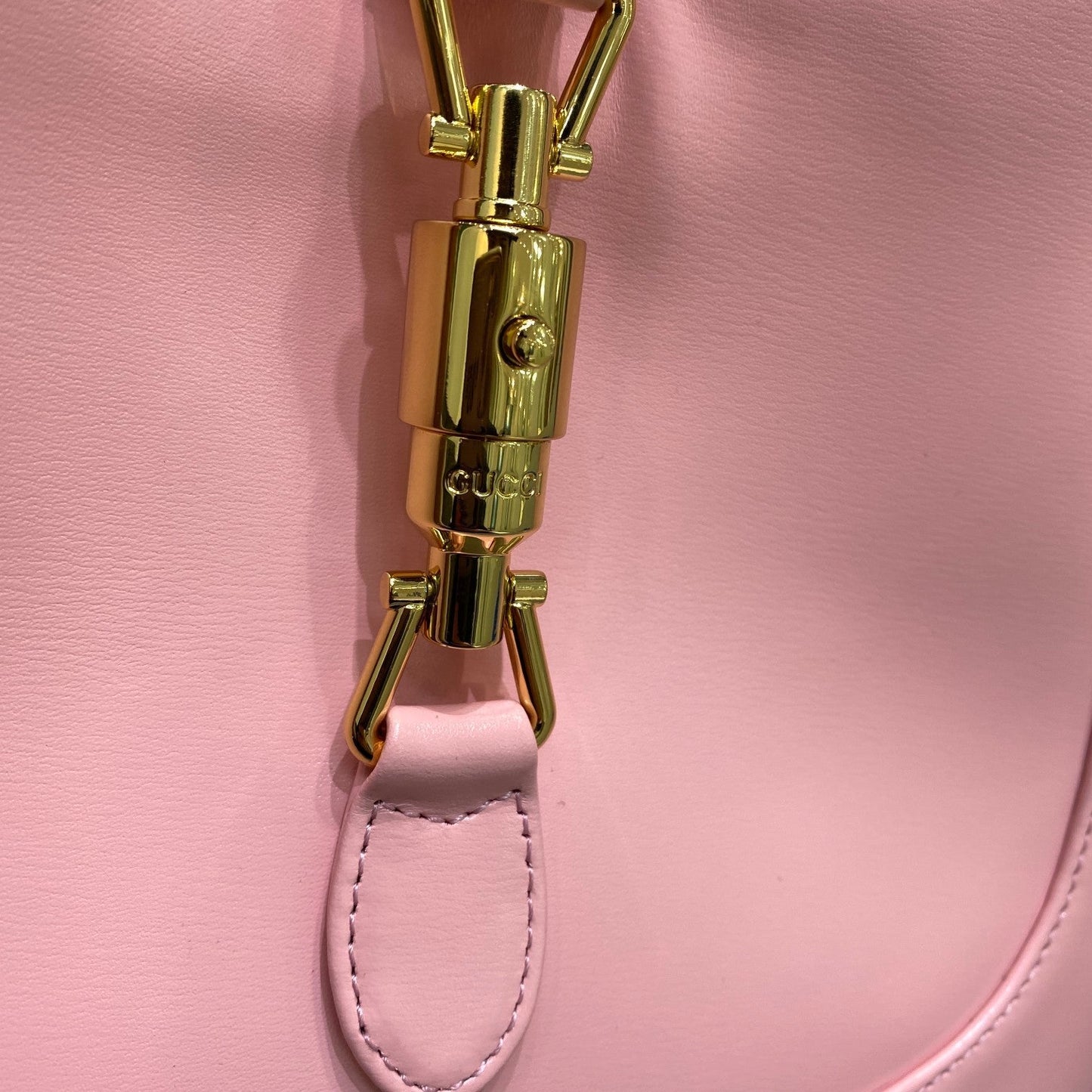 gg Jackie Light 10.8in 27cm Pink Small Shoulder Bag