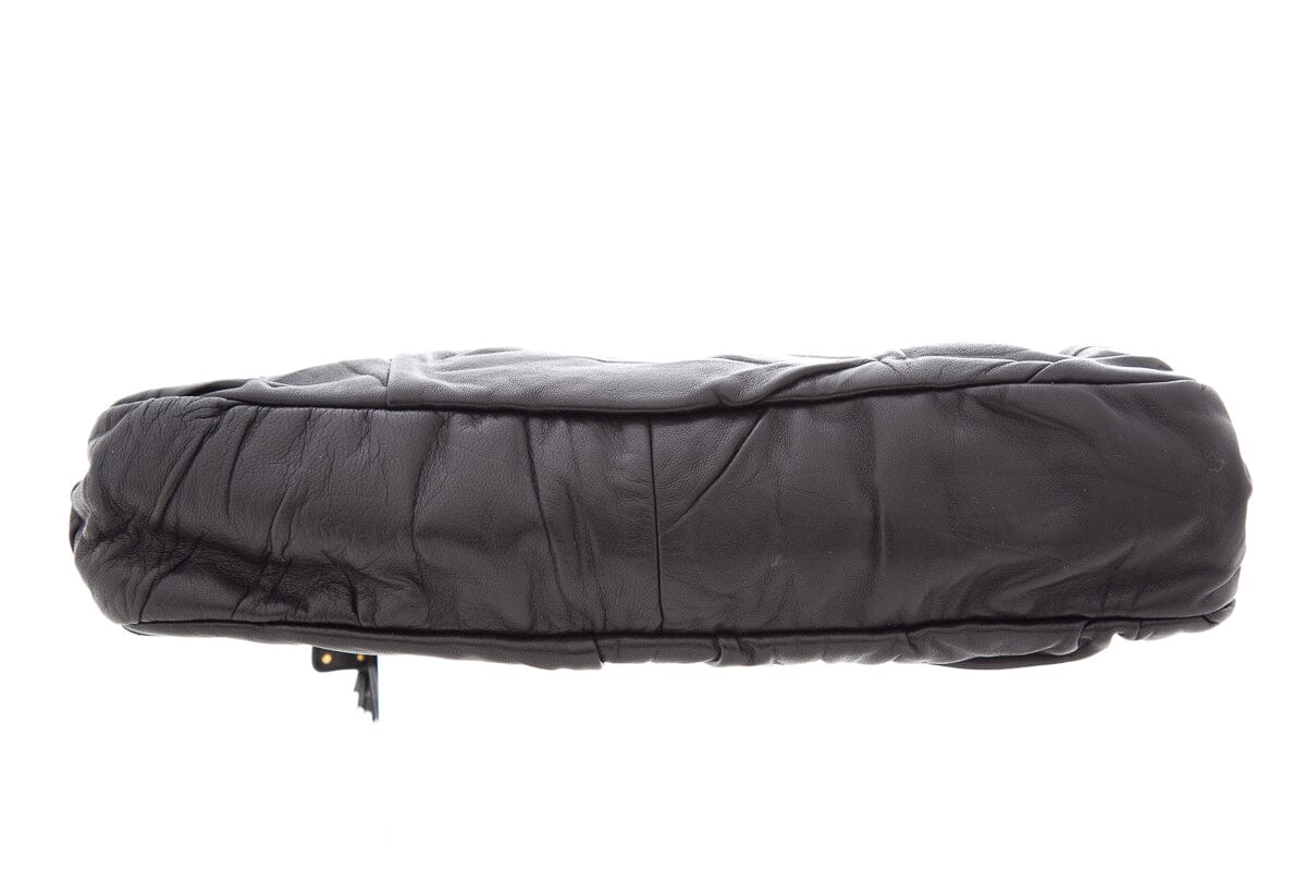 Prada Clutch Lambskin Black Clutch Bag