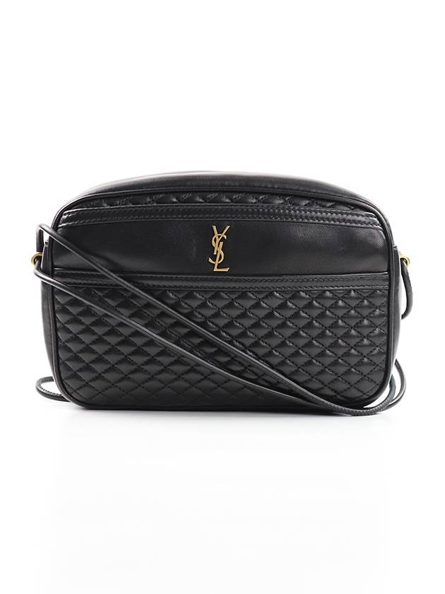 YSL Saint Laurent Saint Laurent Trending Victoire Quilting Cross Bag Black Travel Bag