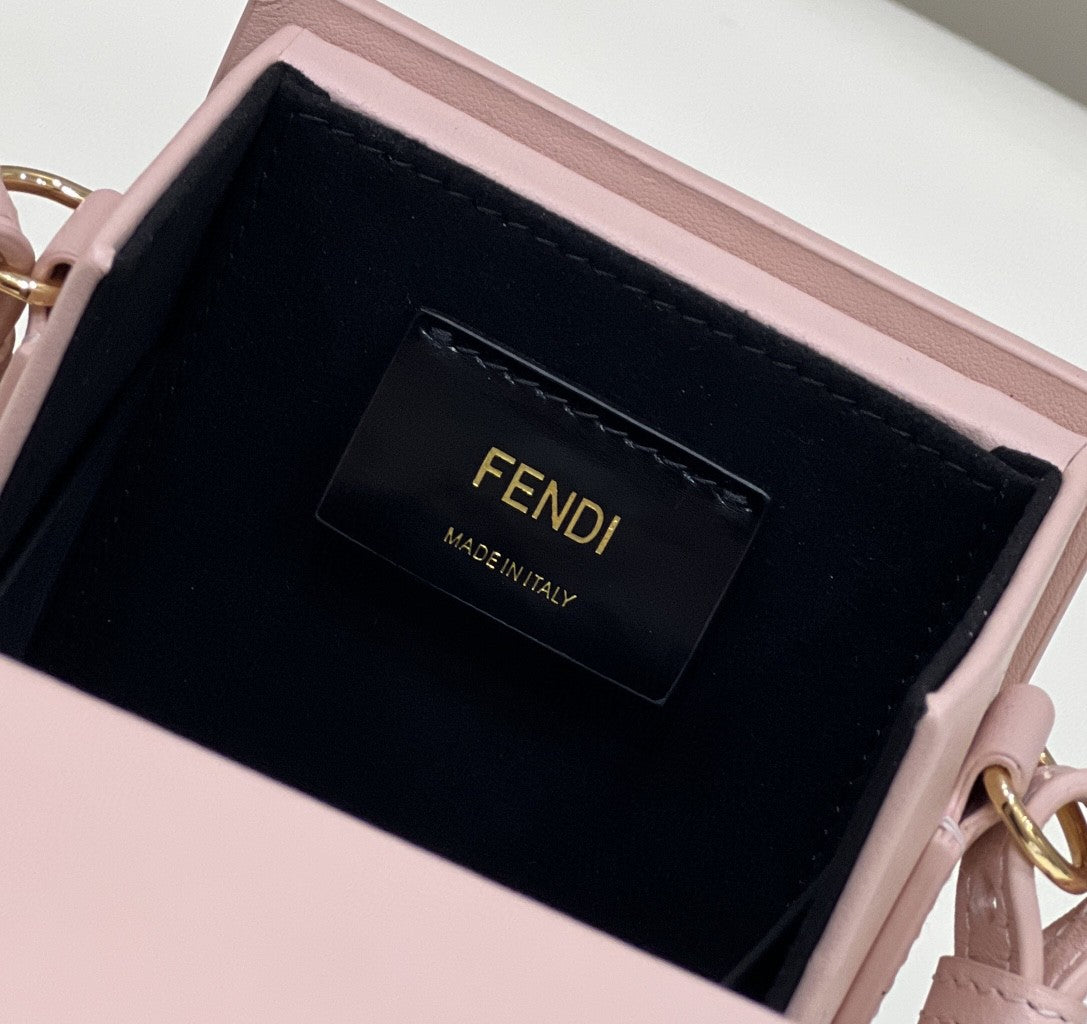 Top QualityTop Quality Vertical Box Pink Handbag