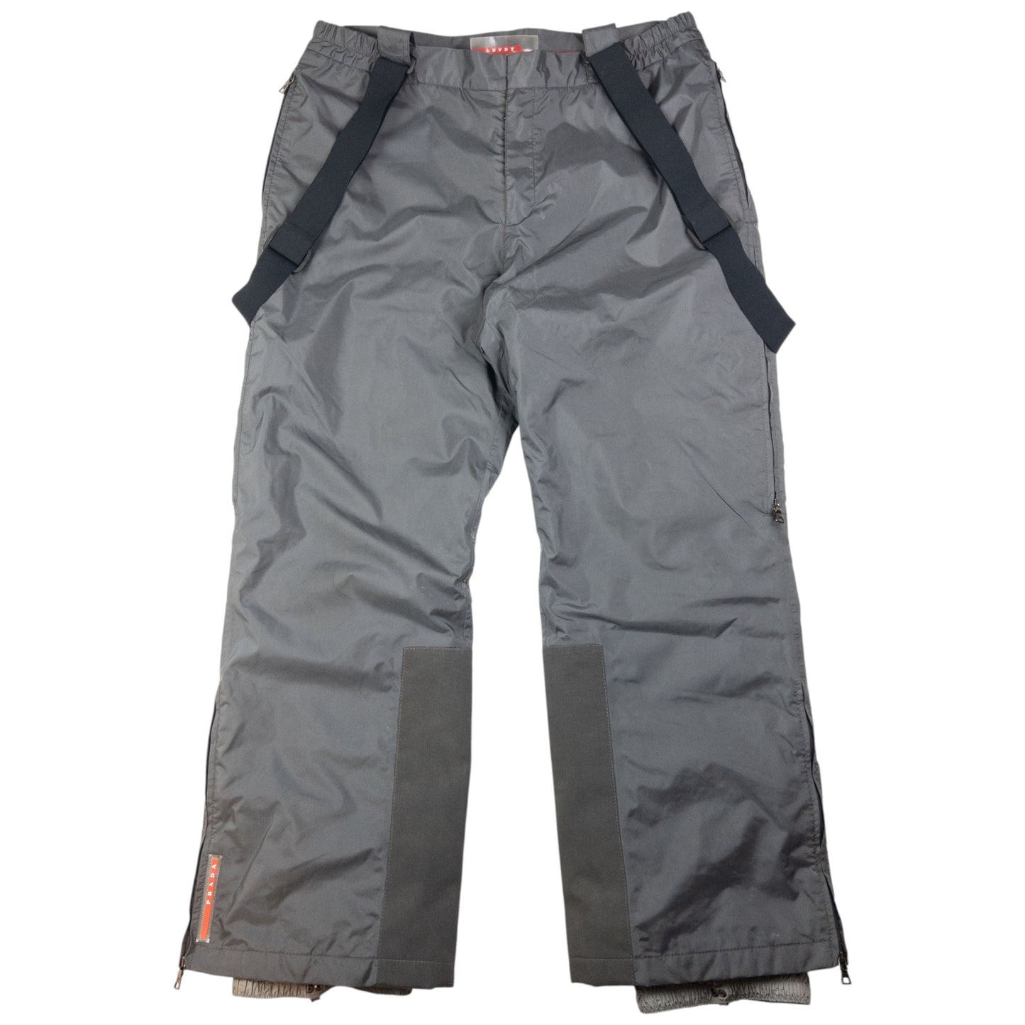 Prada Handbag Sport Suspender Snowboarding Tro rs Gray