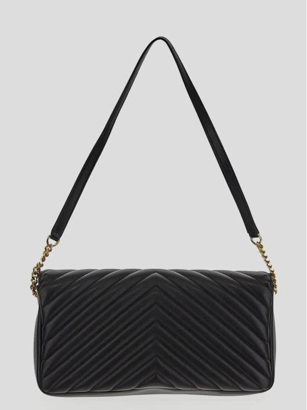 YSL Saint Laurent Luxury Trending Kate Shoulder Bag Lambskin Quilted Black