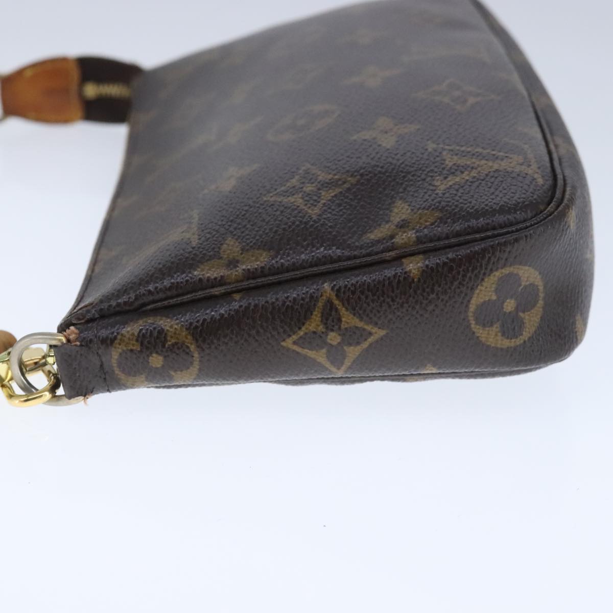 Louis Vuitton Pochette Accessoire Canvas Clutch Bag