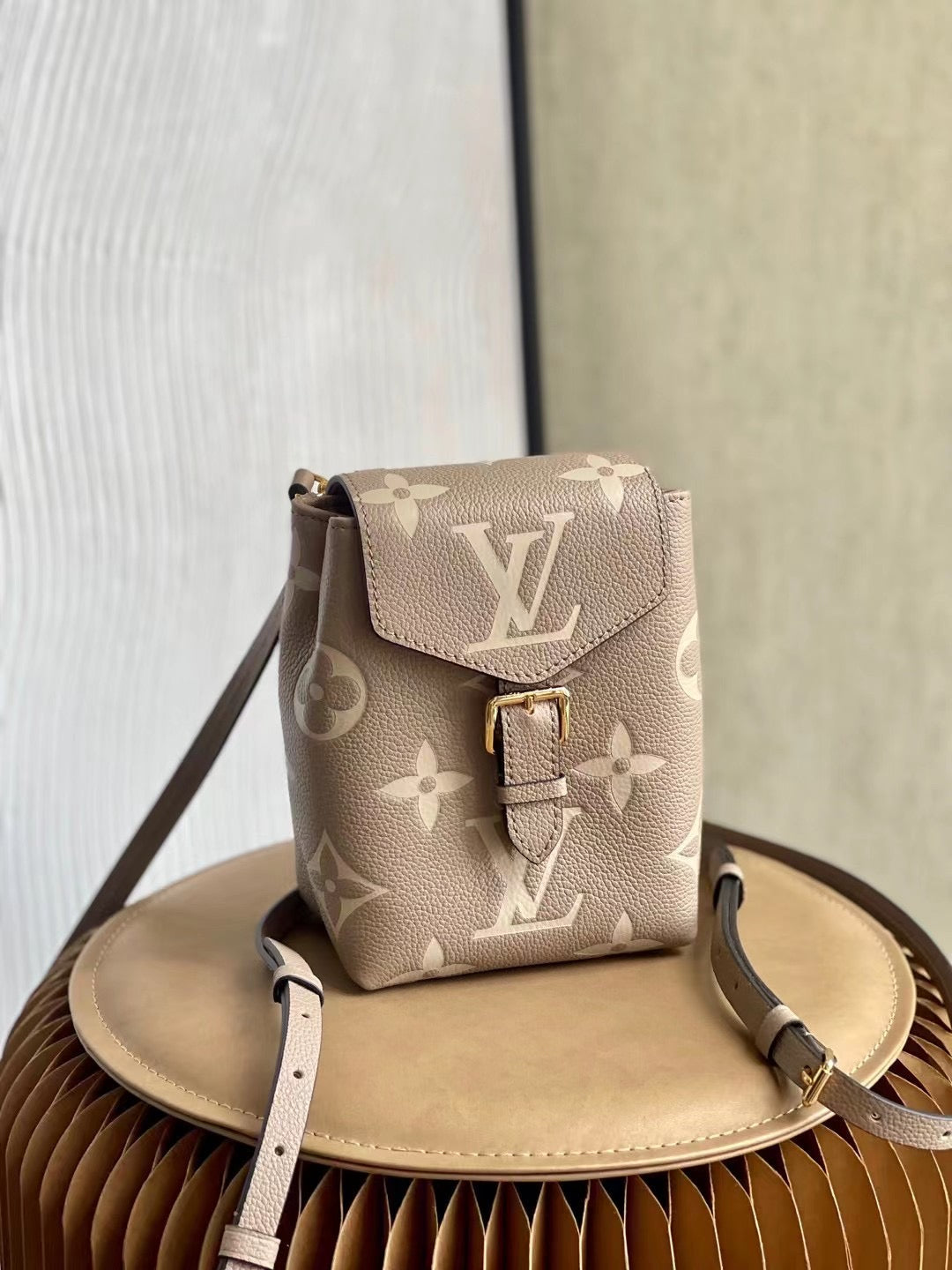 Top Quality Tiny Backpack Empreinte Tourterelle For Monogram Beige