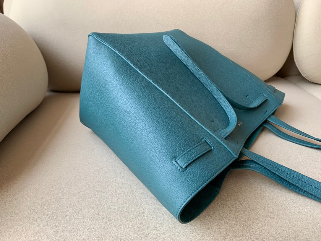 Top Quality Cabas Phantom In Soft Grained Green Small Travel Bag