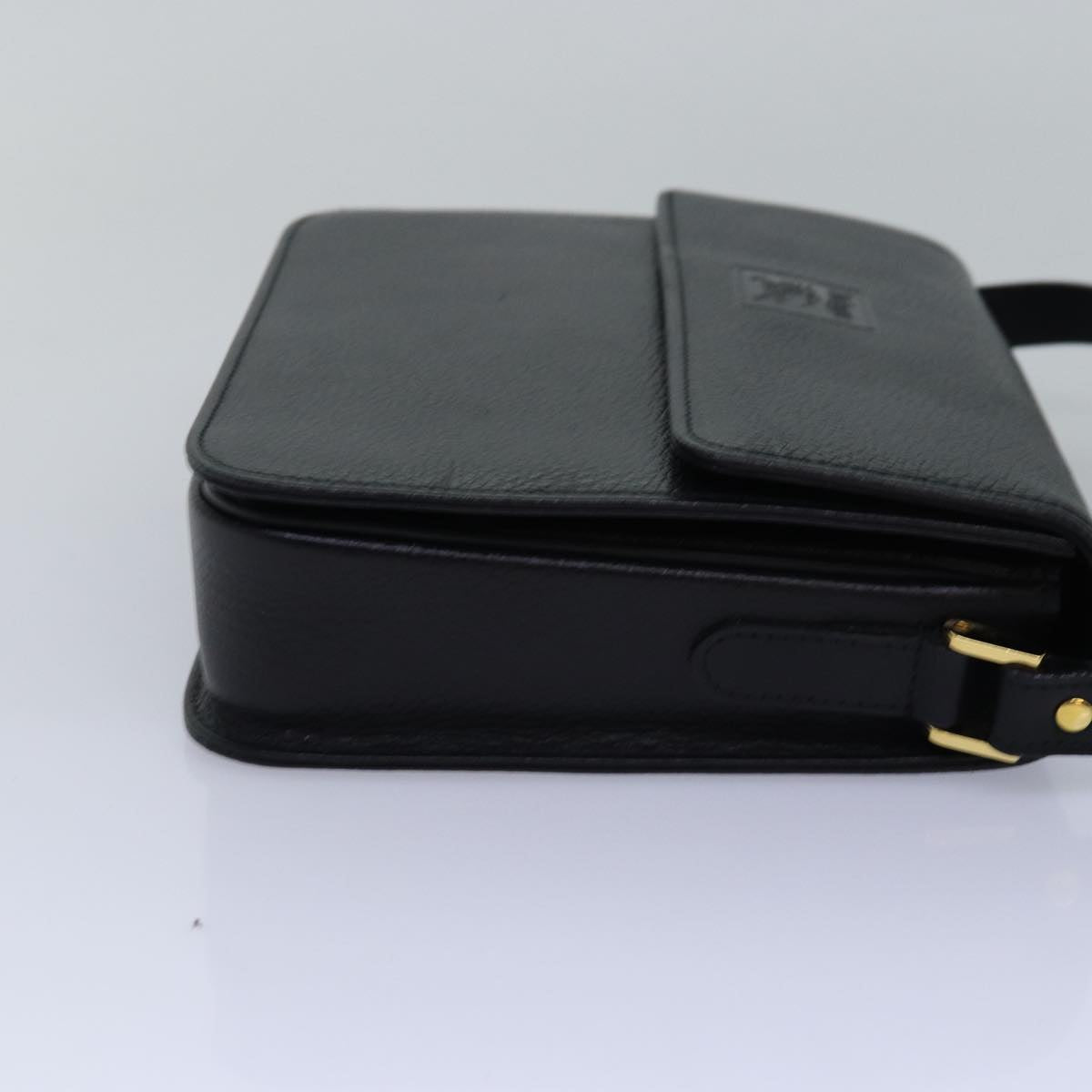 Burberry Luxury ss Shoulder Bag Auth Bs15151 Leather Black