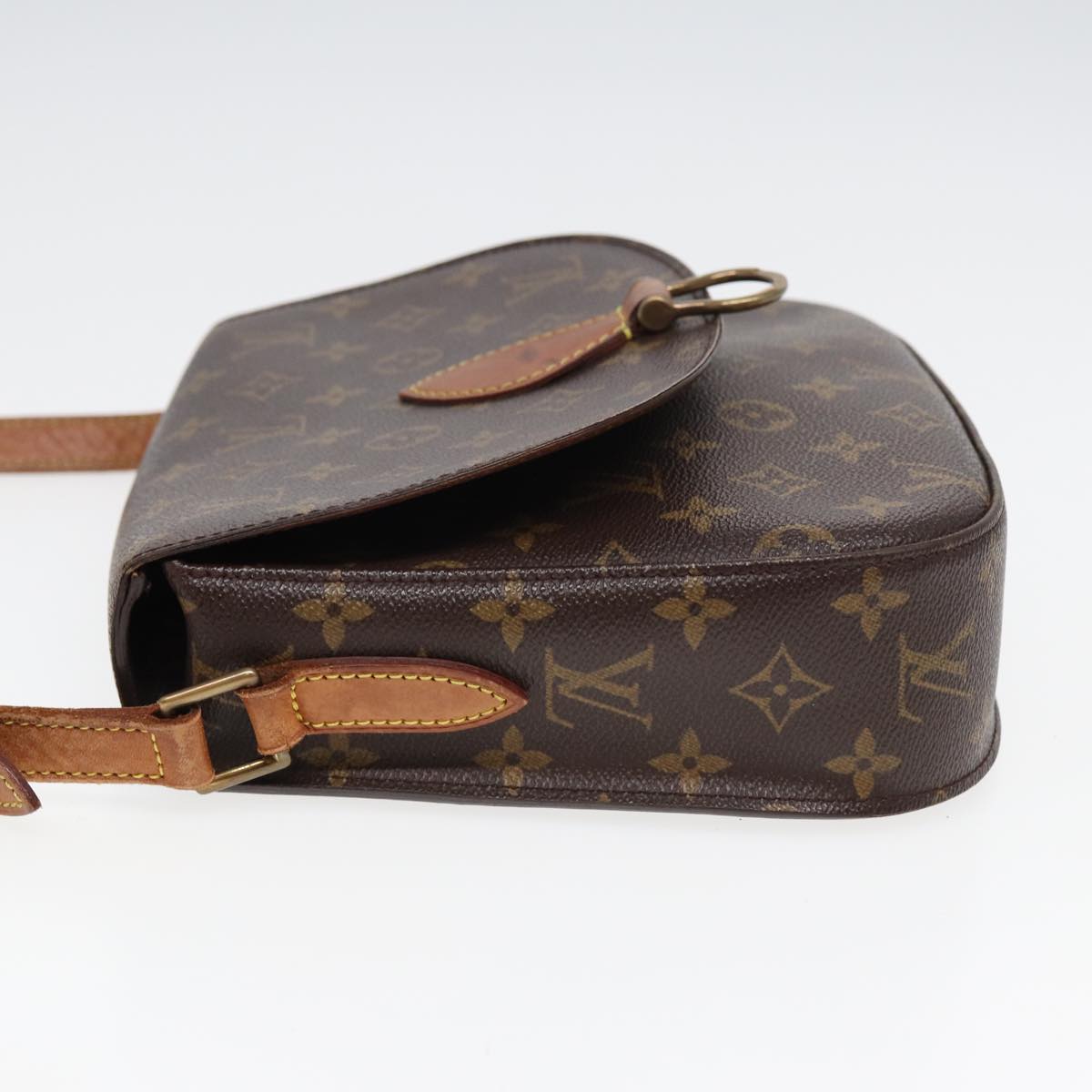 LOUIS VUITTON Monogram Saint Cloud GM Shoulder Bag M51242 LV Auth bs15992