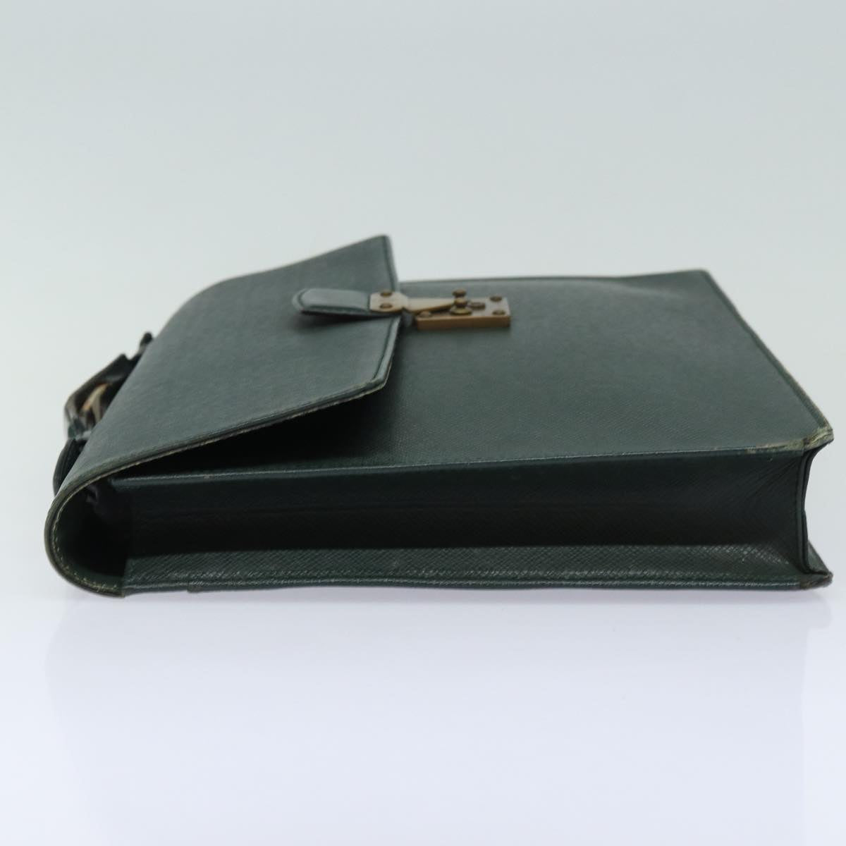 LOUIS VUITTON Taiga Serviette Kourad Business Bag Epicea M30074 LV Auth bs16133