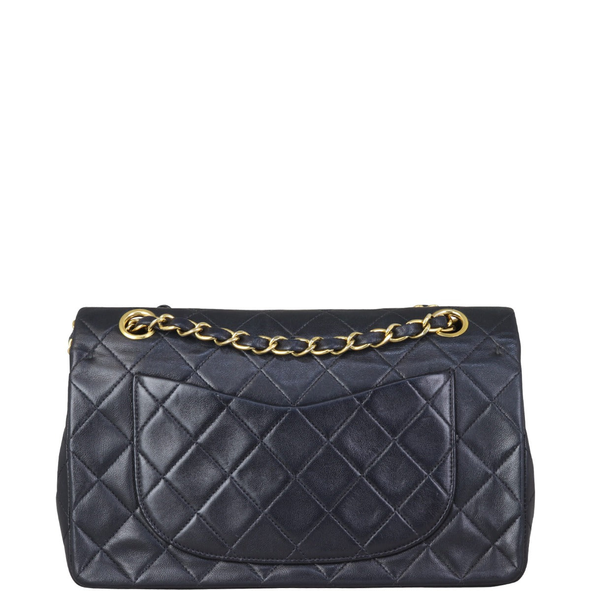 Chanel Classic Double Tone Hardware Handbag Gold Small