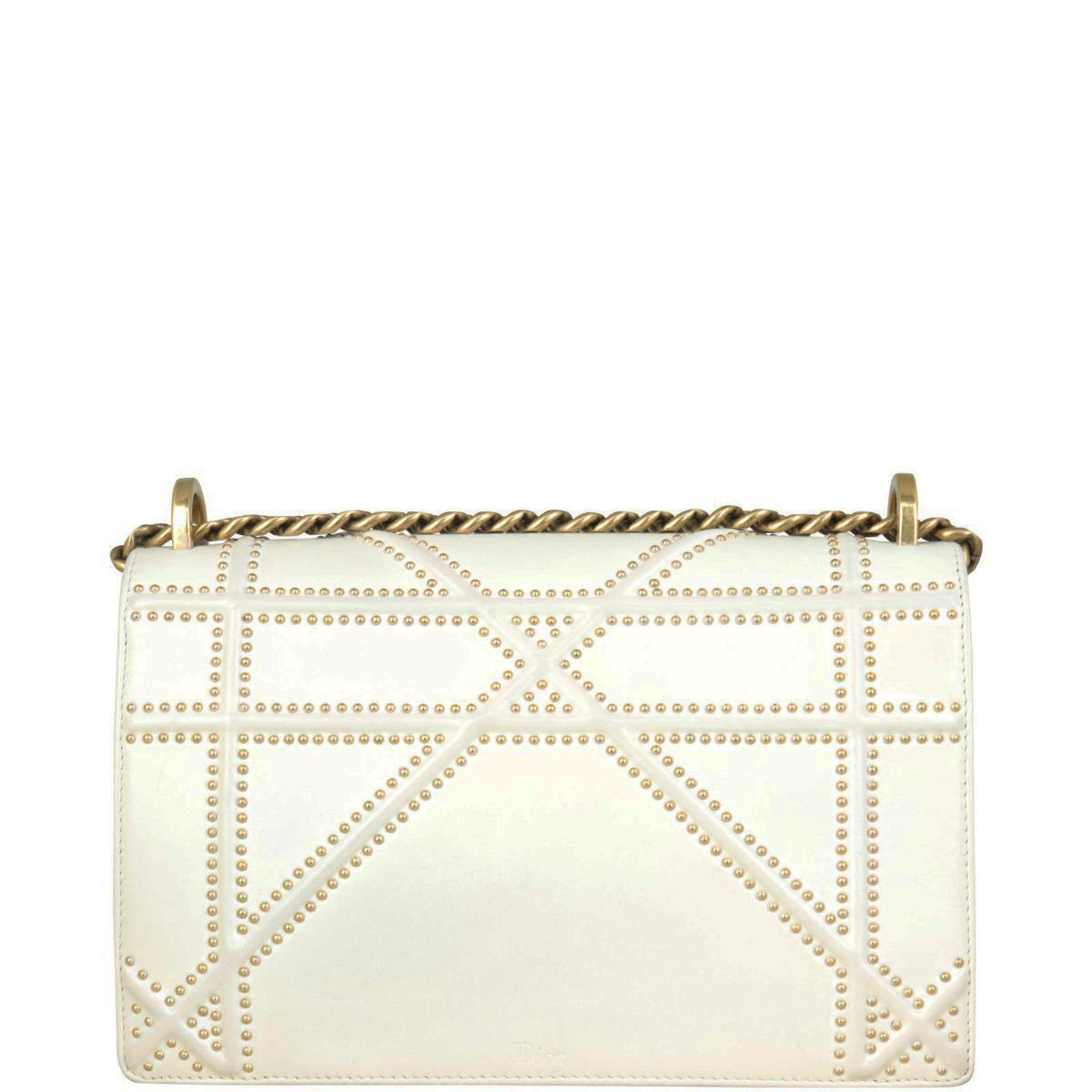 Dior ama Studded Handbag Medium Travel Bag