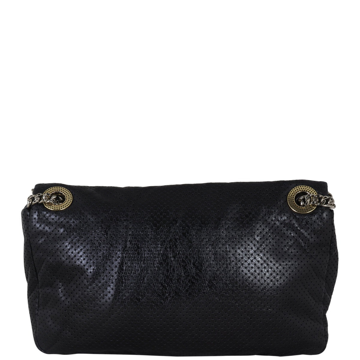 Chanel Perforated Drill Bag Flap Handbag