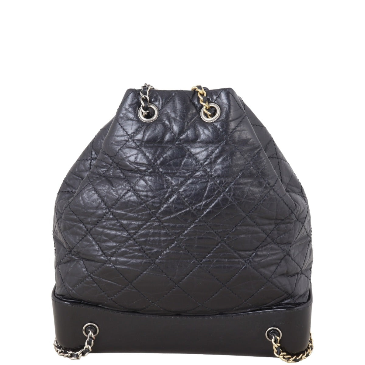 Chanel Gabrielle Backpack Quilted Black