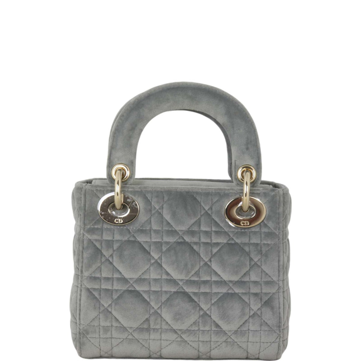Dior Lady Velvet Handbag Mini Travel Bag