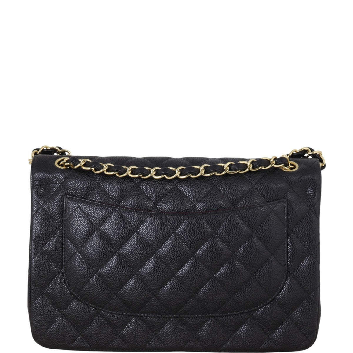 Chanel Classic Double Jumbo Handbag Black Flap Crossbody Bag