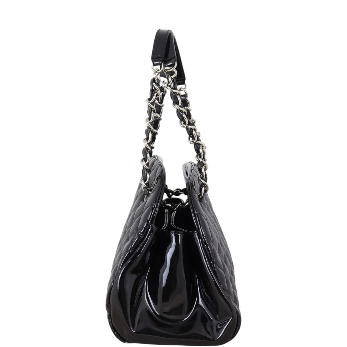 Chanel Just Mademoiselle Bowler Bag Quilted Black Shoulder Bag