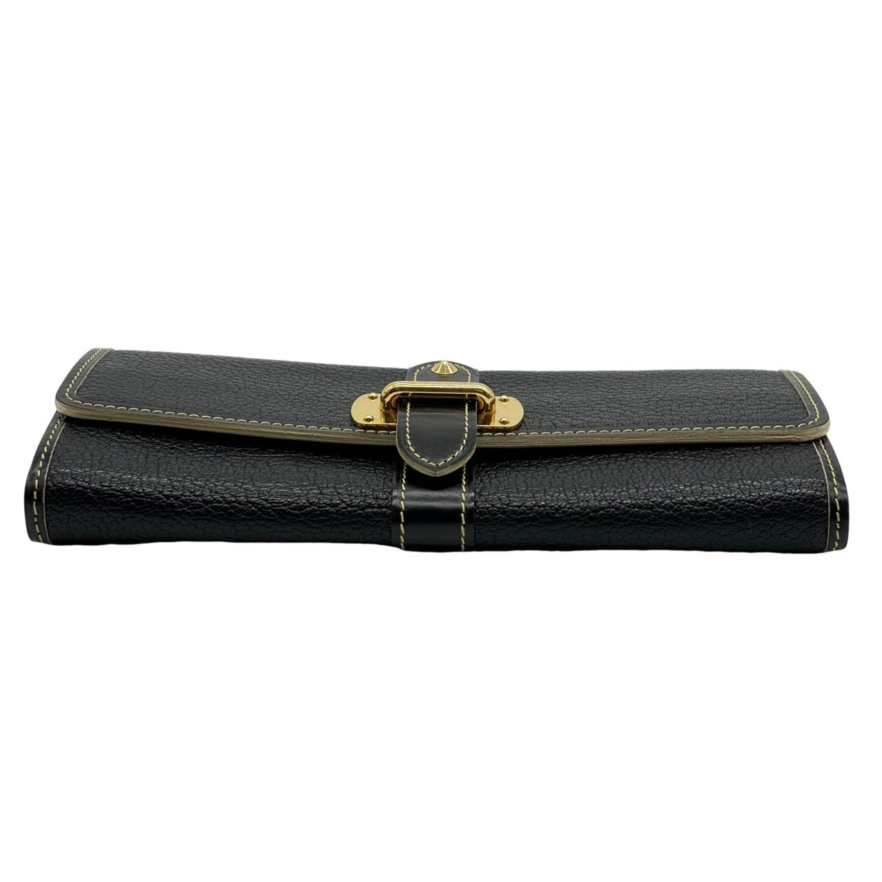 Louis Vuitton Suhali Portefeuille Favori Noir Fashion Accessory
