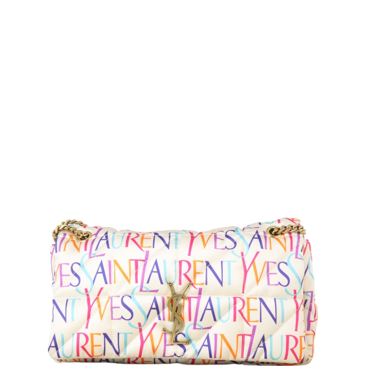 YSL Saint Laurent Jamie Bag Multicolour Satin Medium Travel Bag