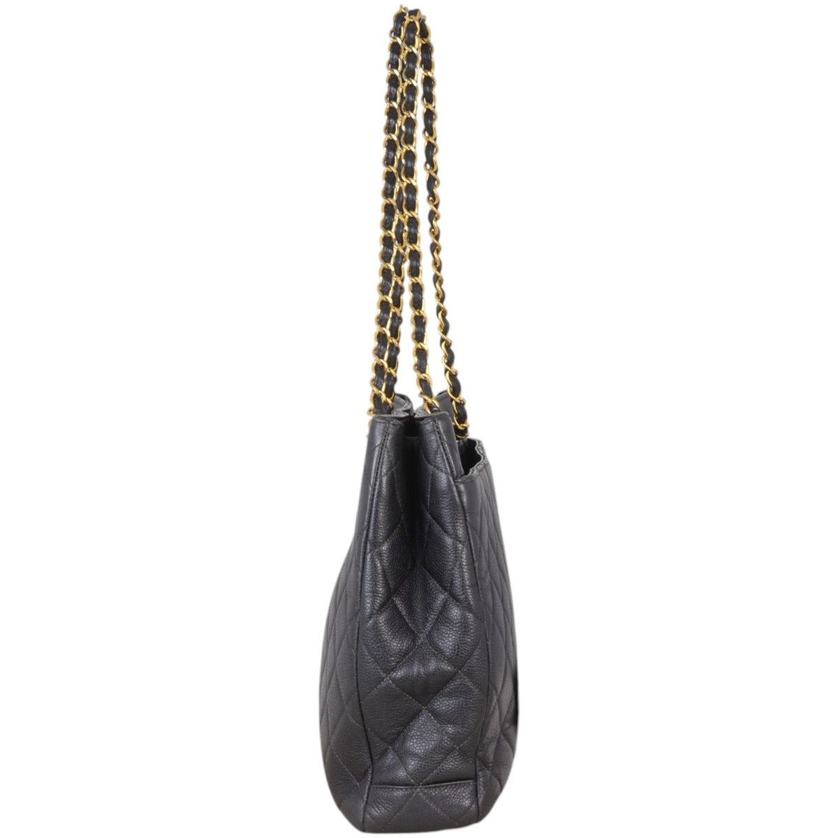 Chanel Classic CC Tote Quilted Black Tote Bag