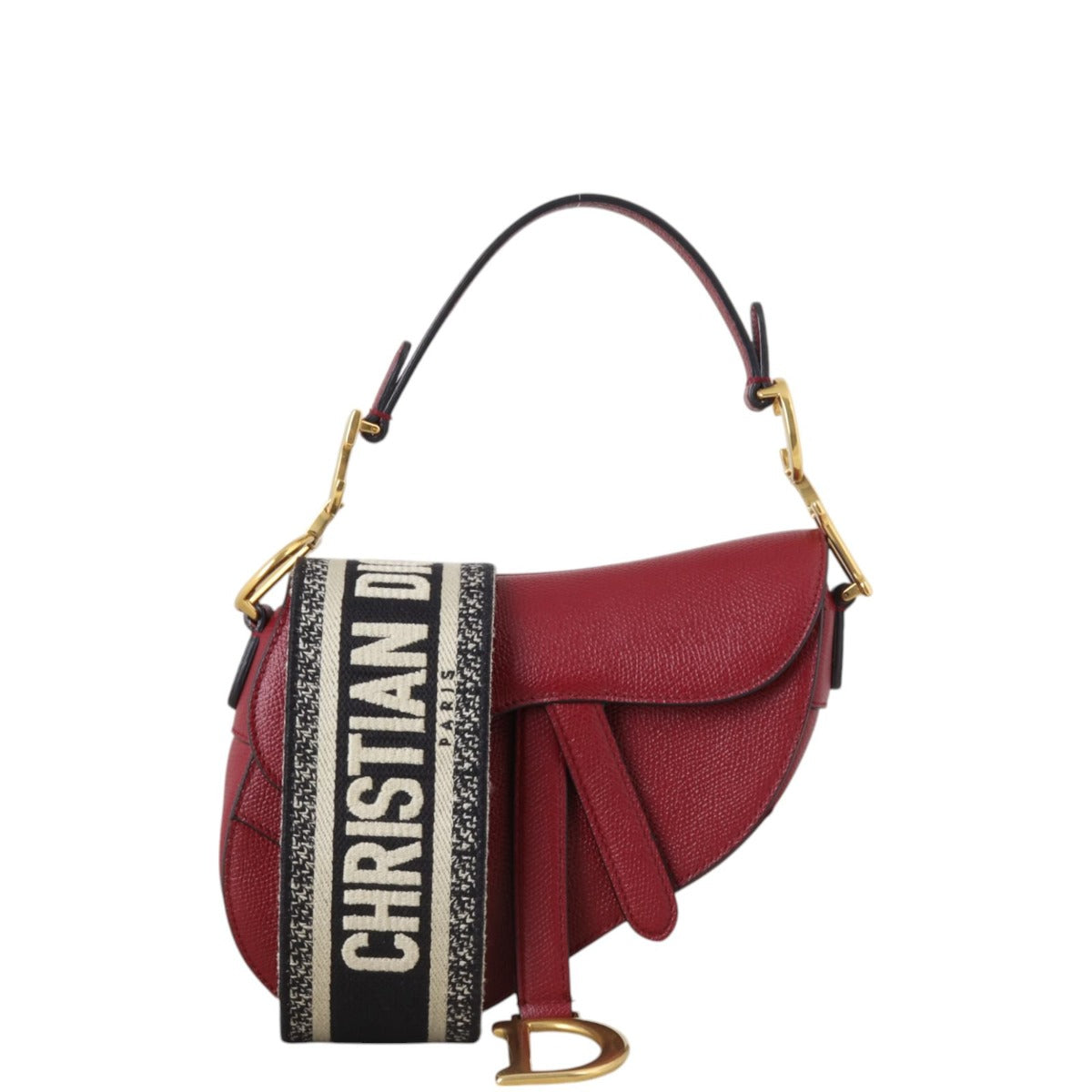 Dior Crossbody Bag Saddle Bag with Strap 4 Mini Embroidered Shoulder Bag