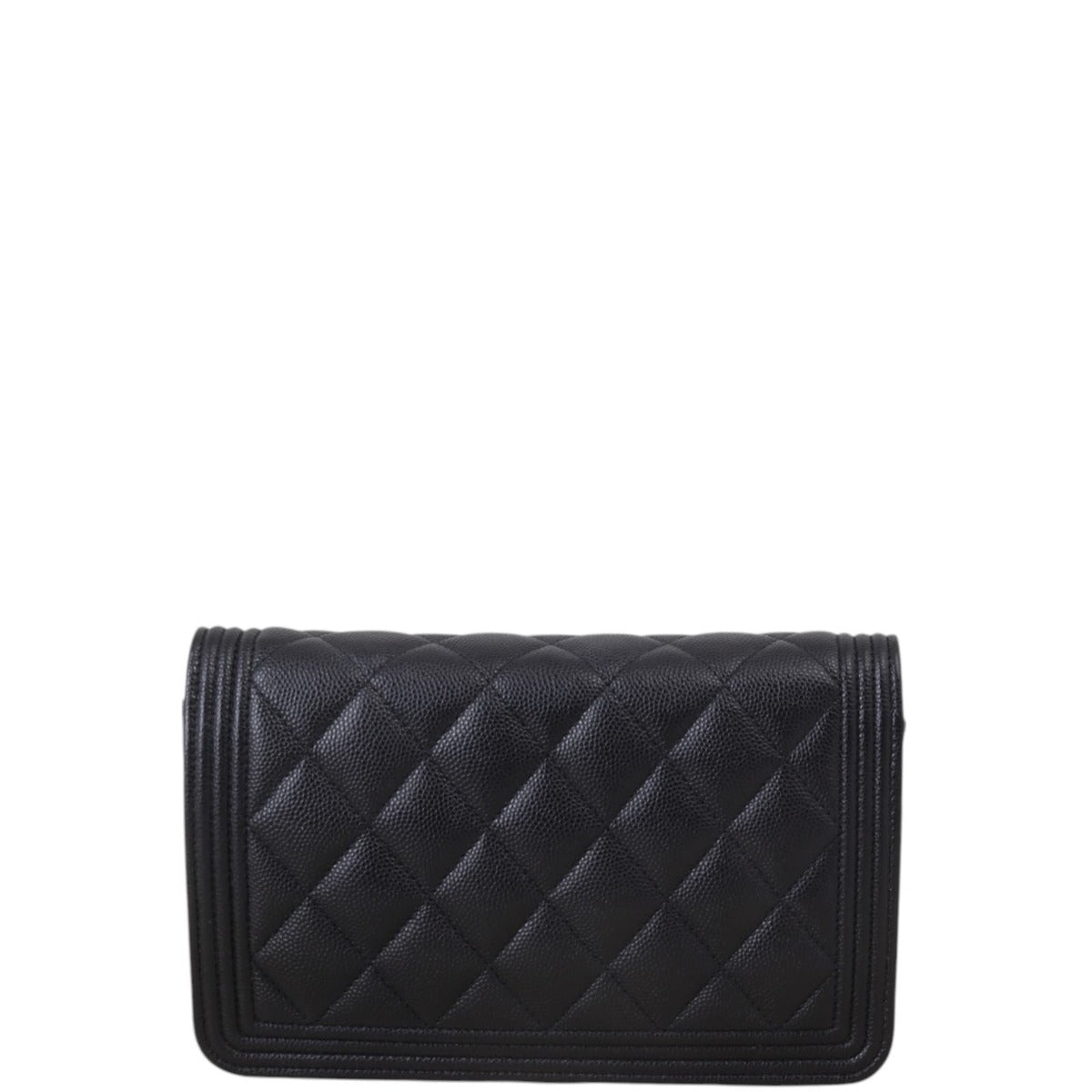 Chanel Boy Wallet on Handbag Quilted Black Crossbody Bag Chain 07022025