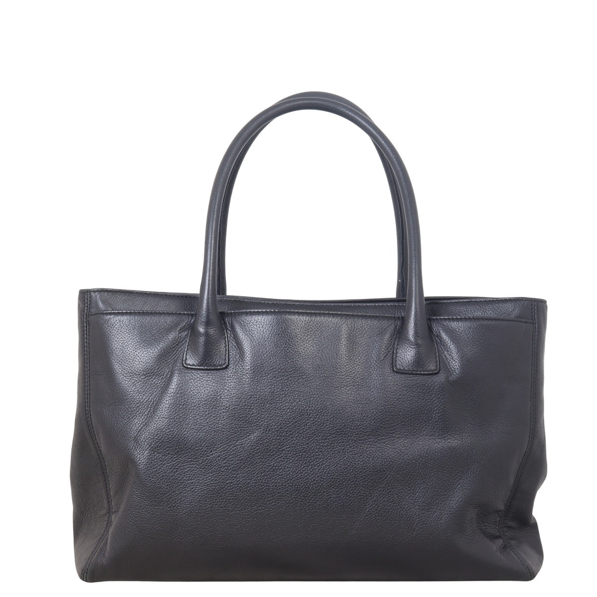 Chanel Executive Cerf Tote Black Shoulder Bag