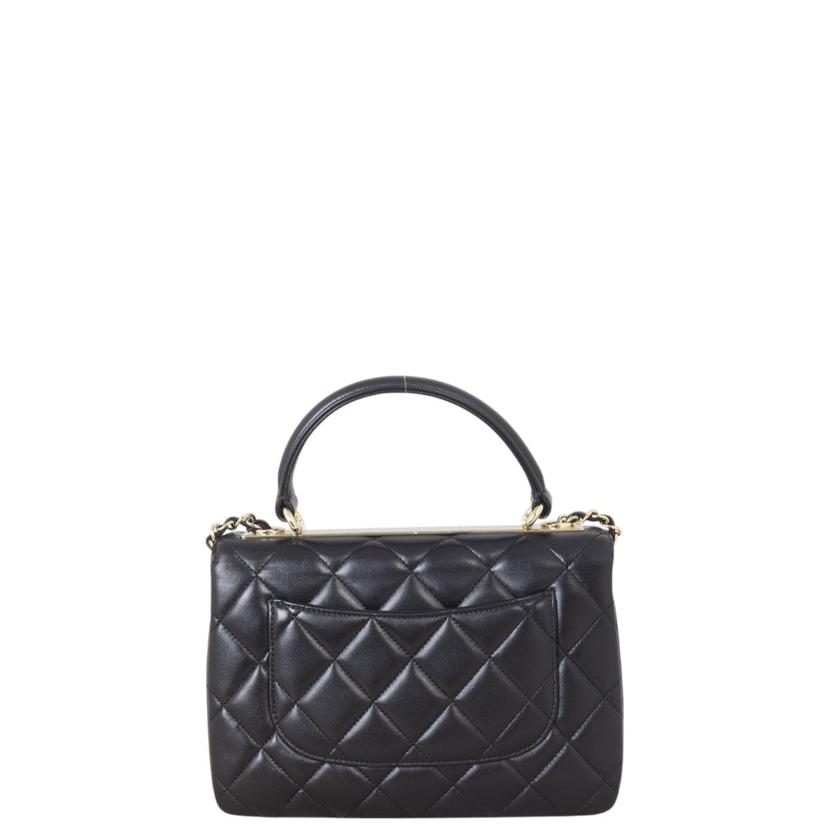 Chanel CC Trendy Handbag Quilted Black Crossbody Bag
