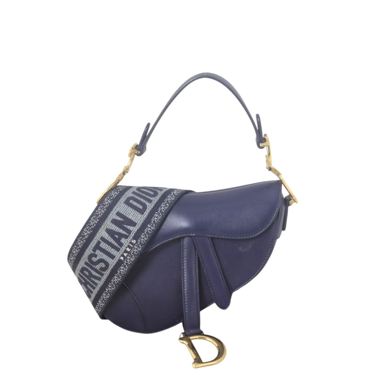 Dior Crossbody Bag Saddle Bag with Strap 5 Mini Embroidered Shoulder Bag