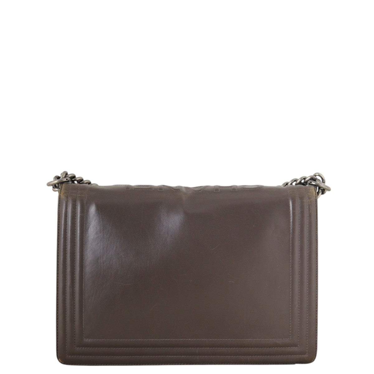 Chanel Boy Handbag Brown Large