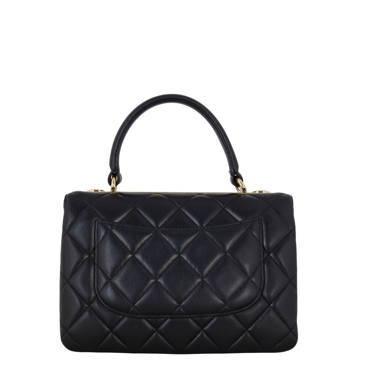 Chanel CC Trendy Handbag Quilted Black Shoulder Bag