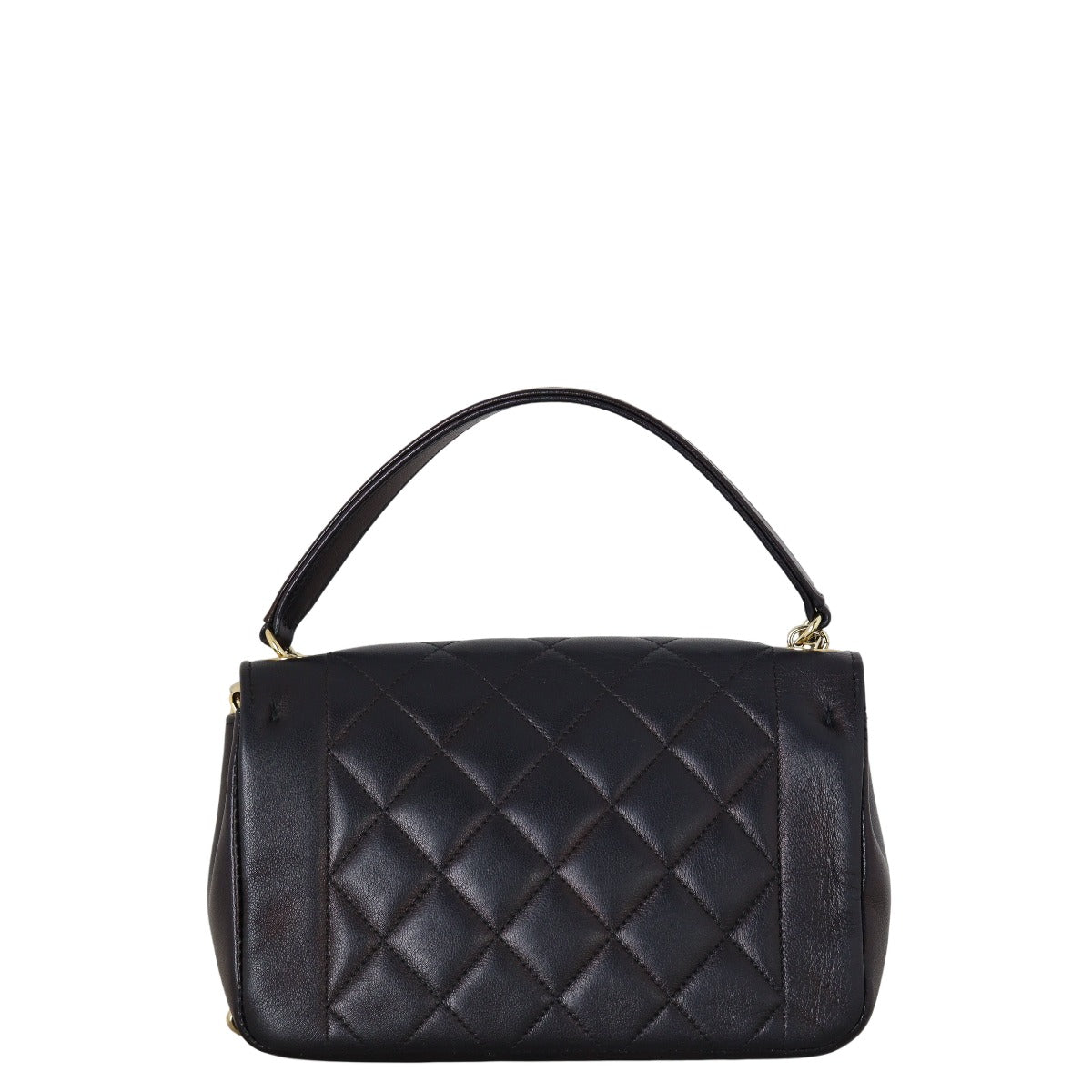 Chanel Chic With Me Flap Handbag Quilted Black Shoulder Bag
