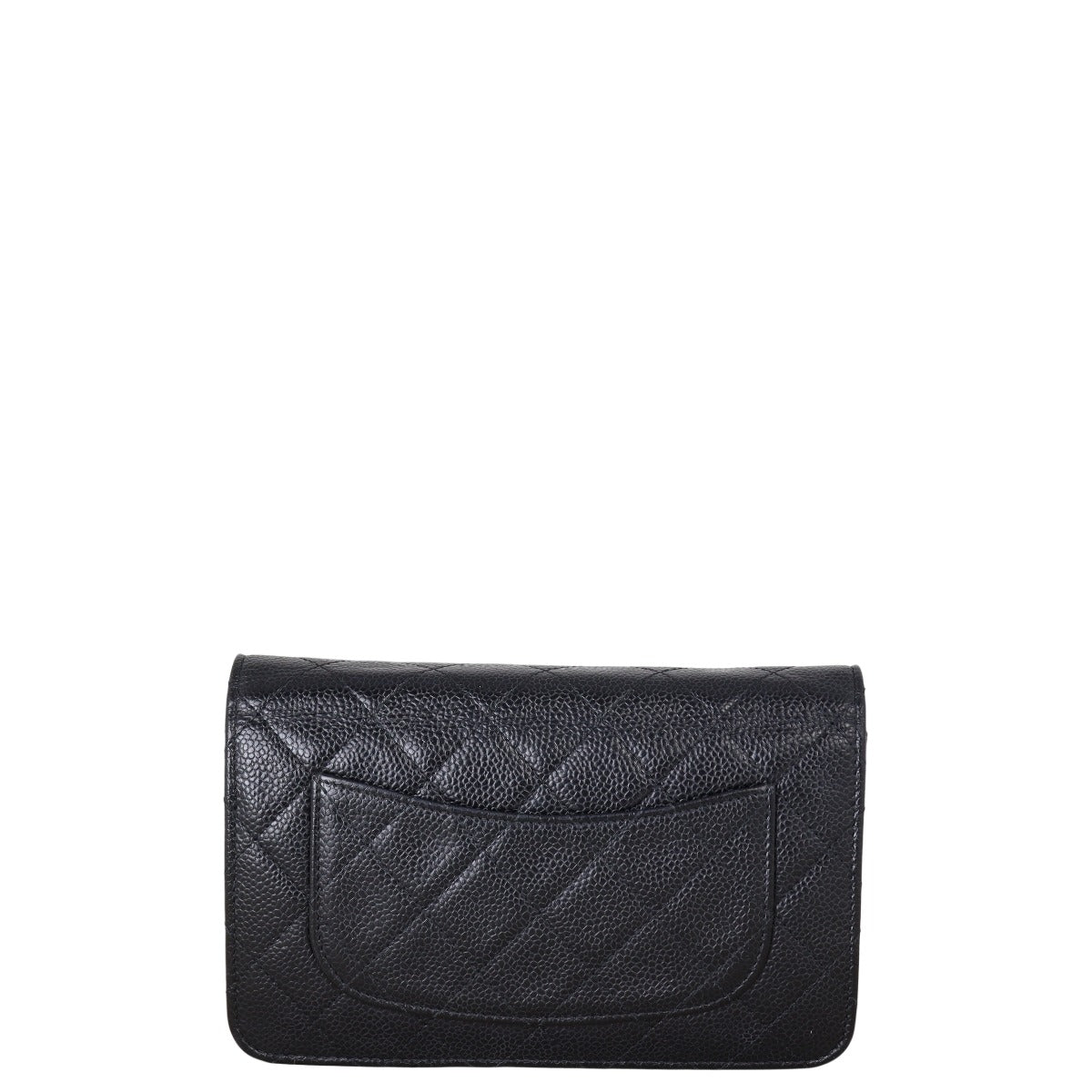 Chanel Classic Wallet on Handbag Quilted Black Crossbody Bag Chain 12082025